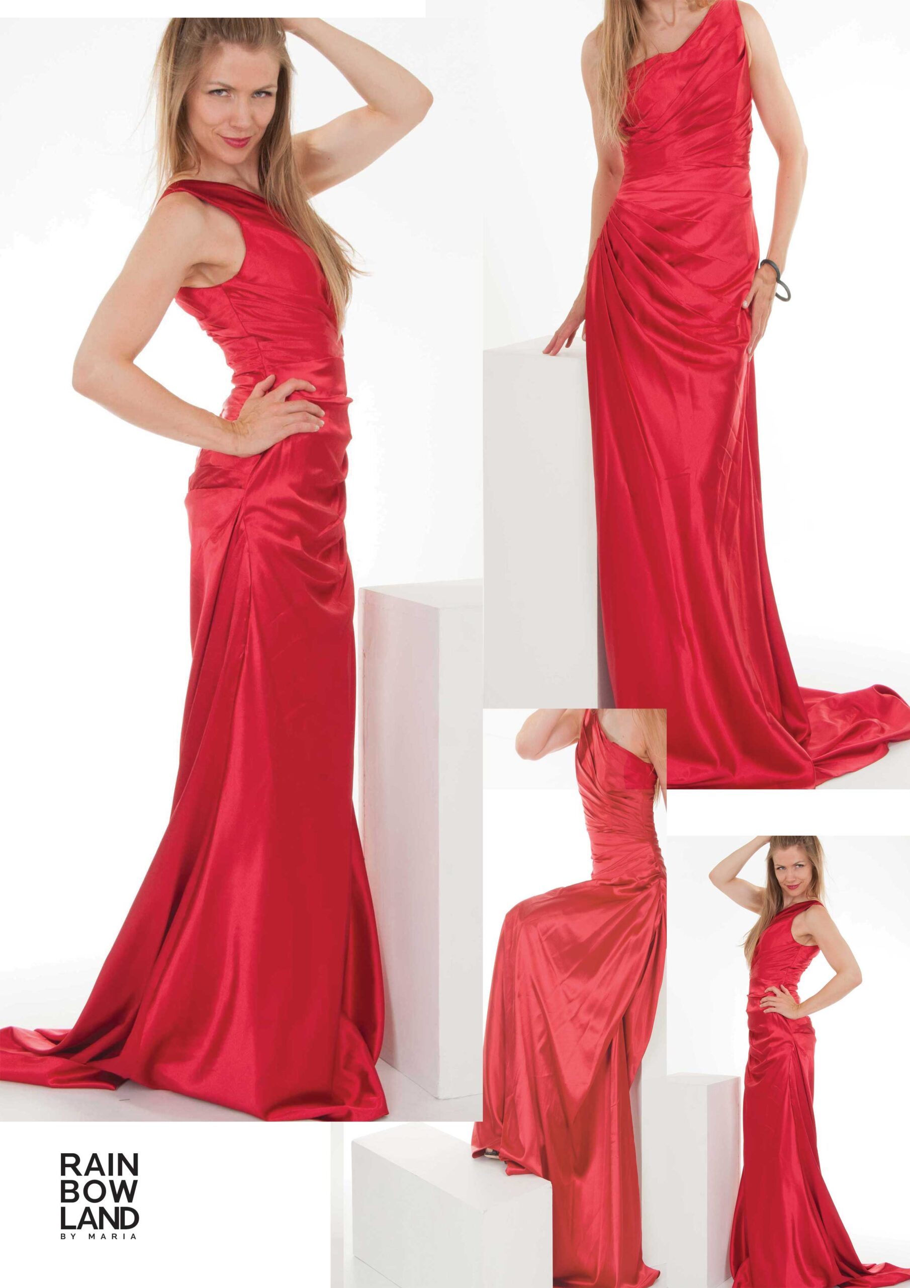 Red ruffeled Galladress - Image 4