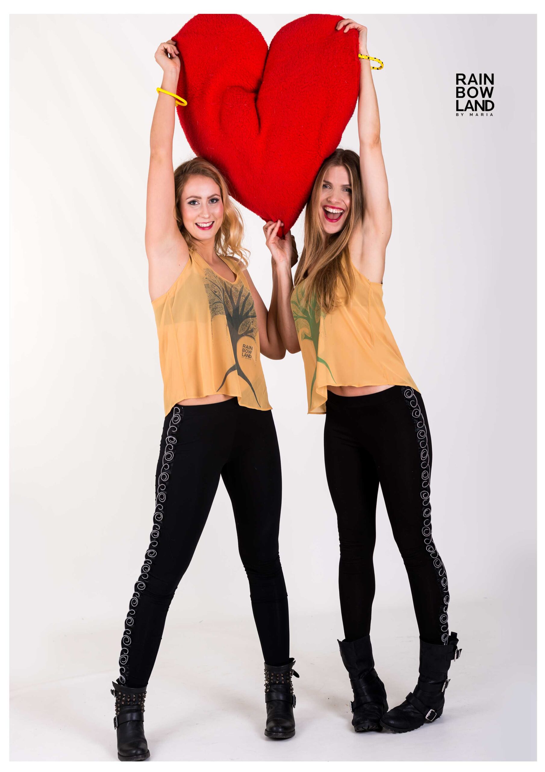 Leggins with curly zipper - Image 3