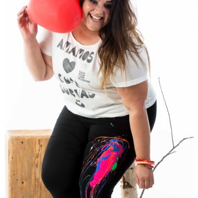 We love cute curves T-shirt PLUSSIZE