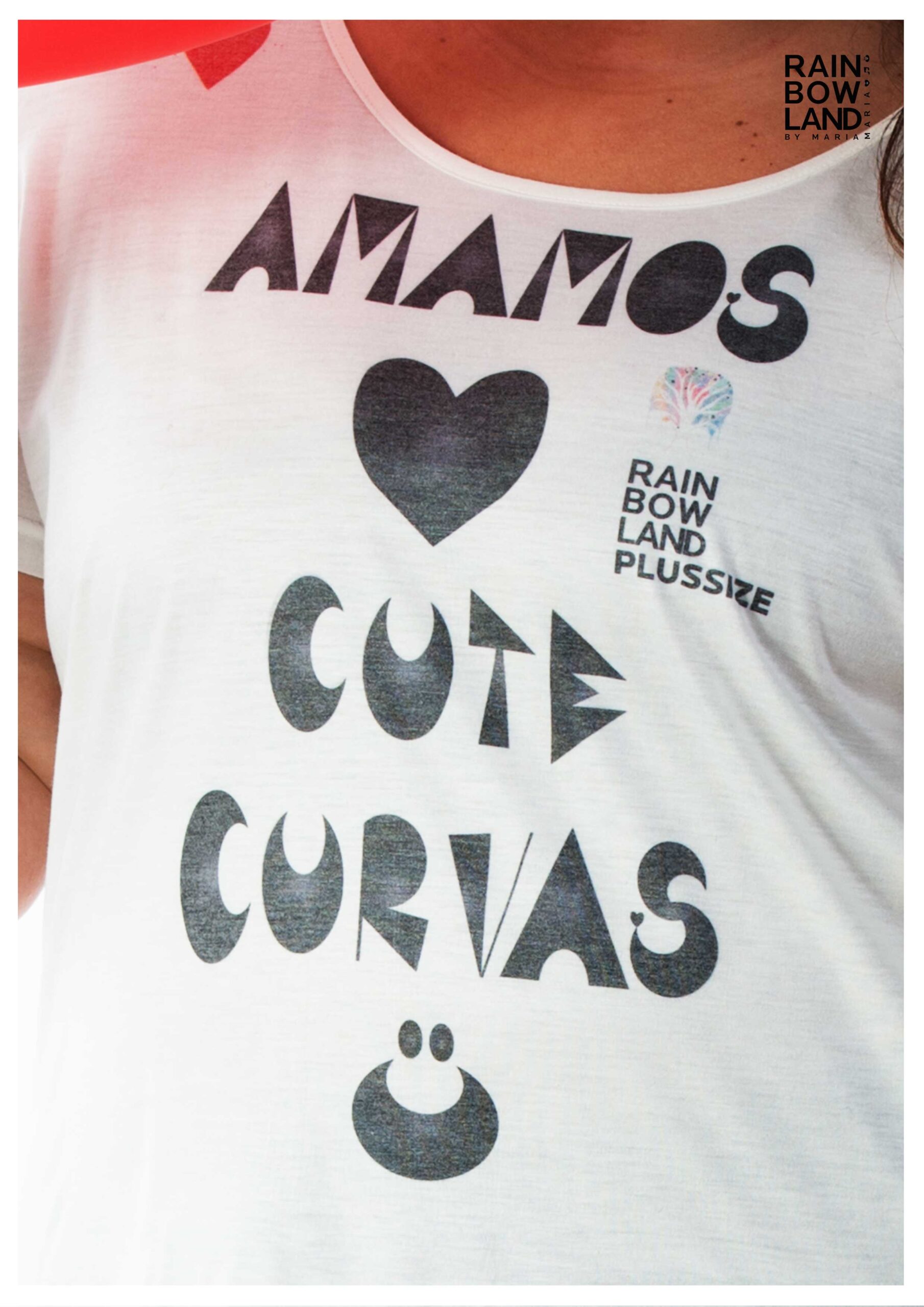 We love cute curves T-shirt PLUSSIZE - Image 2