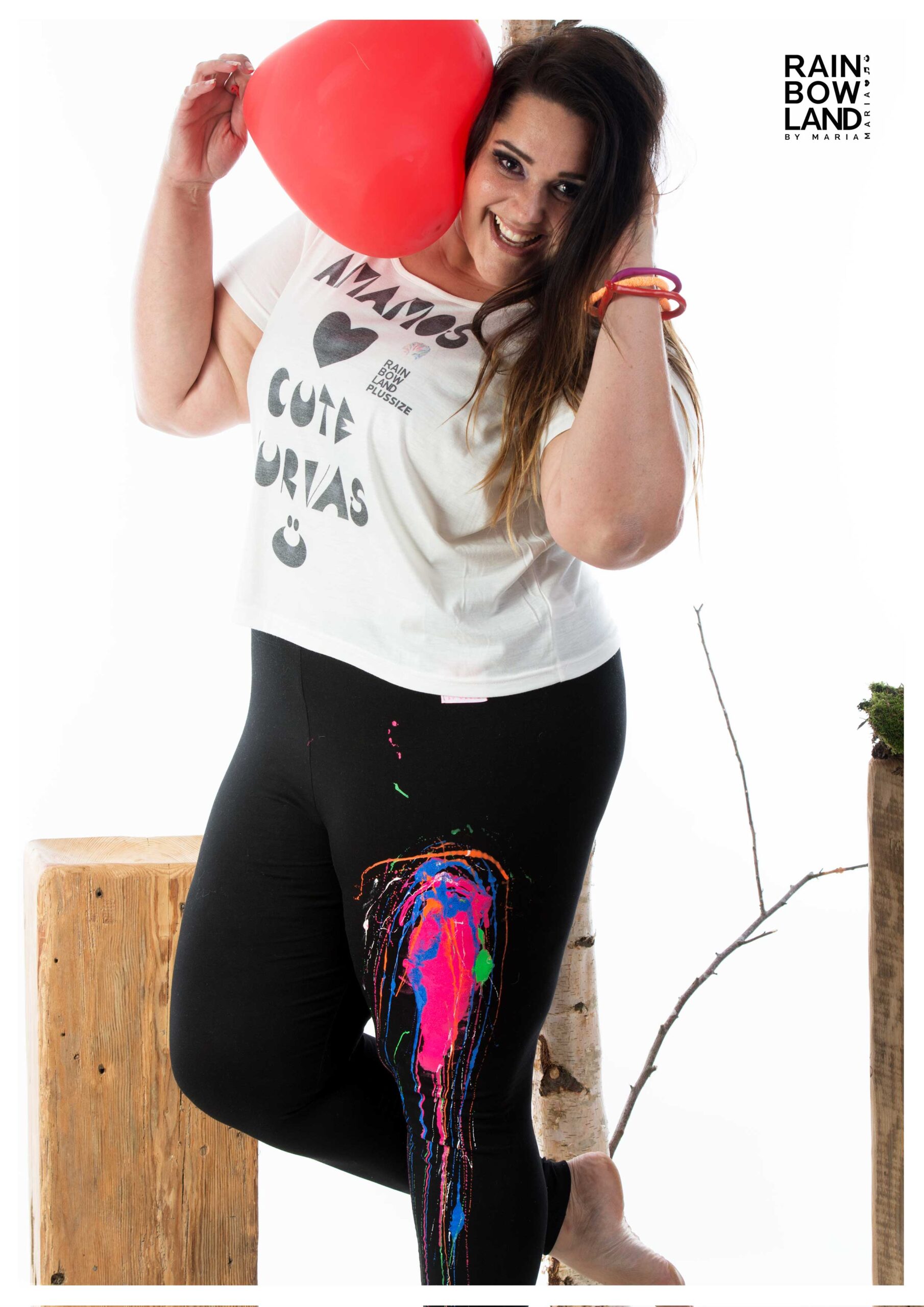 We love cute curves T-shirt PLUSSIZE - Image 3
