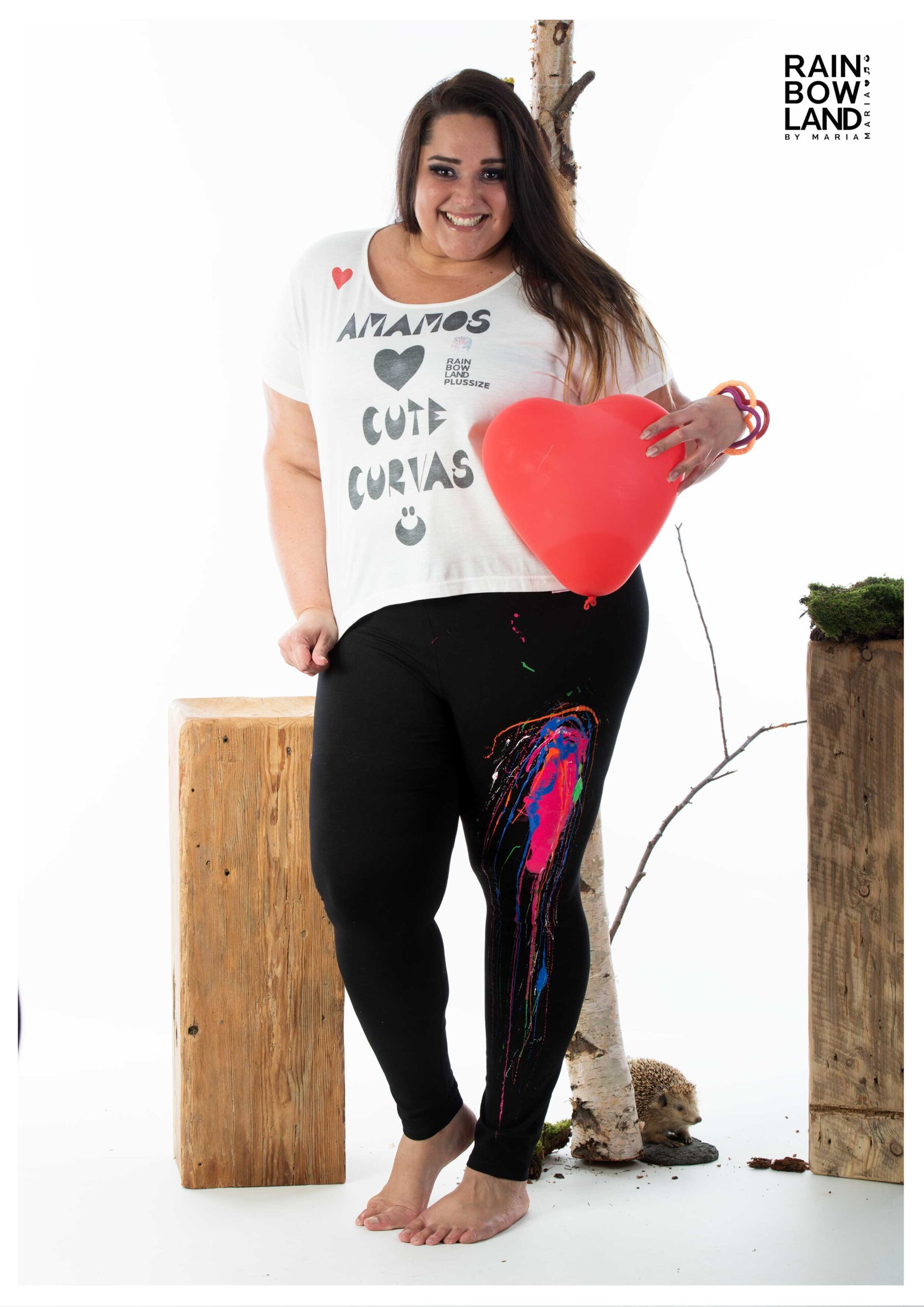 We love cute curves T-shirt PLUSSIZE - Image 4