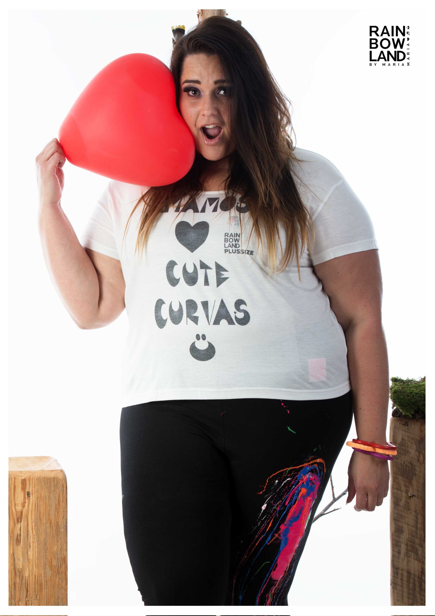 We love cute curves T-shirt PLUSSIZE - Image 8