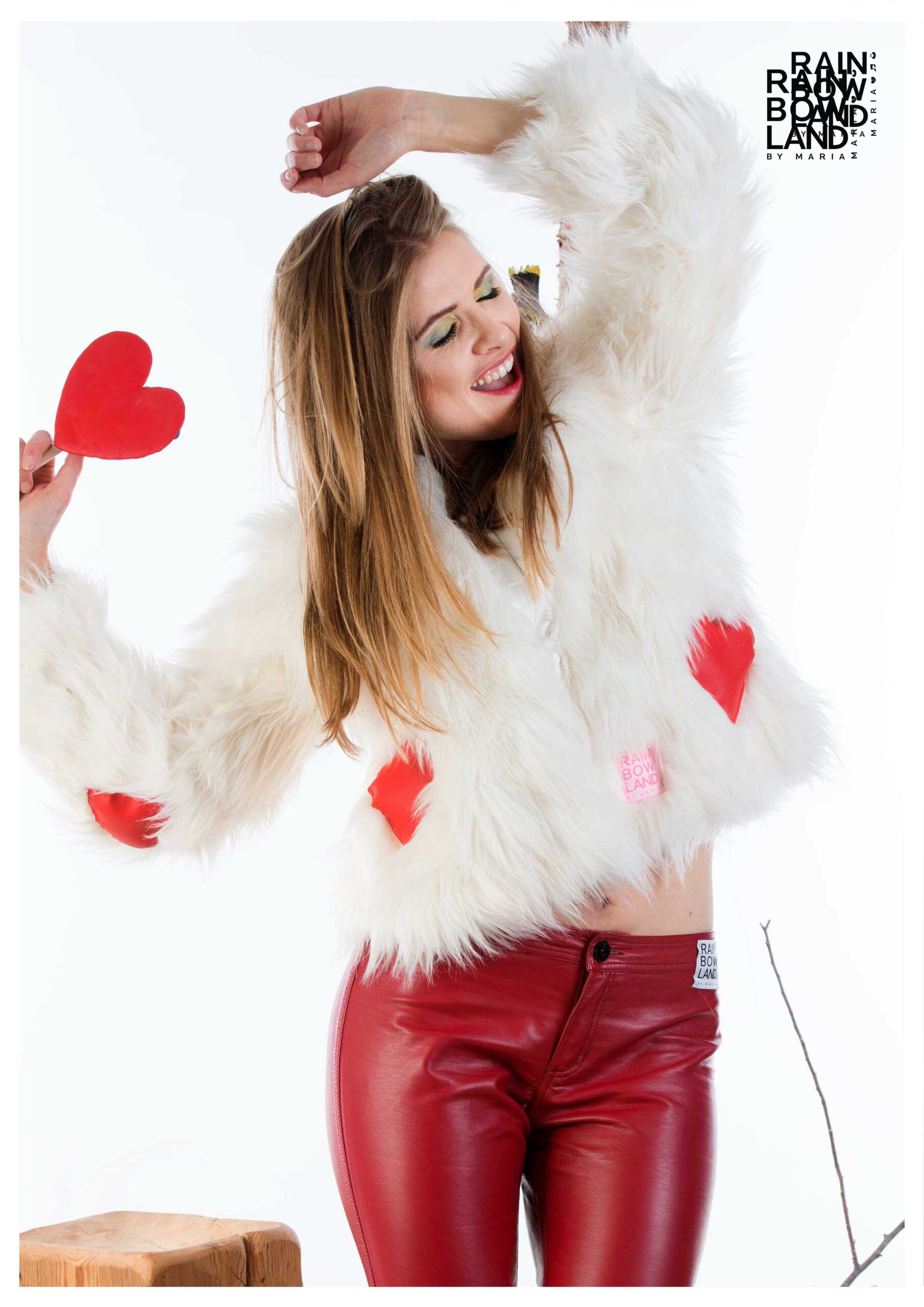 Red leather trousers - Image 10