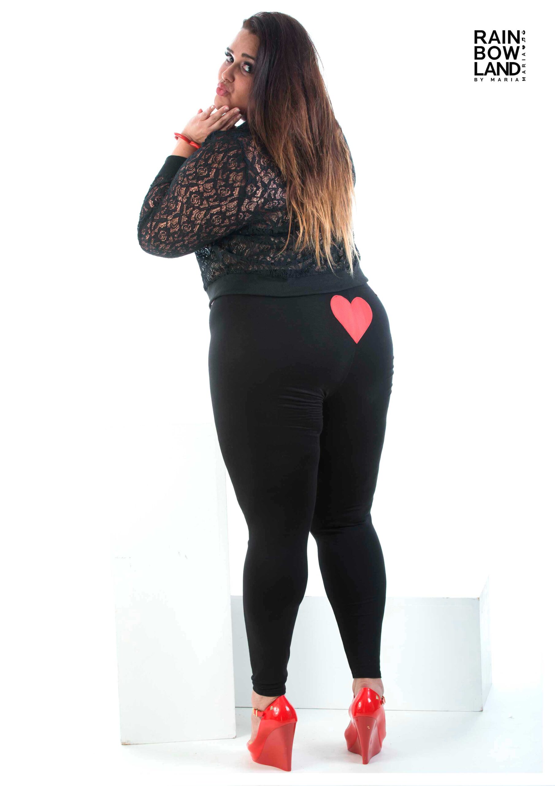 Heart leggings