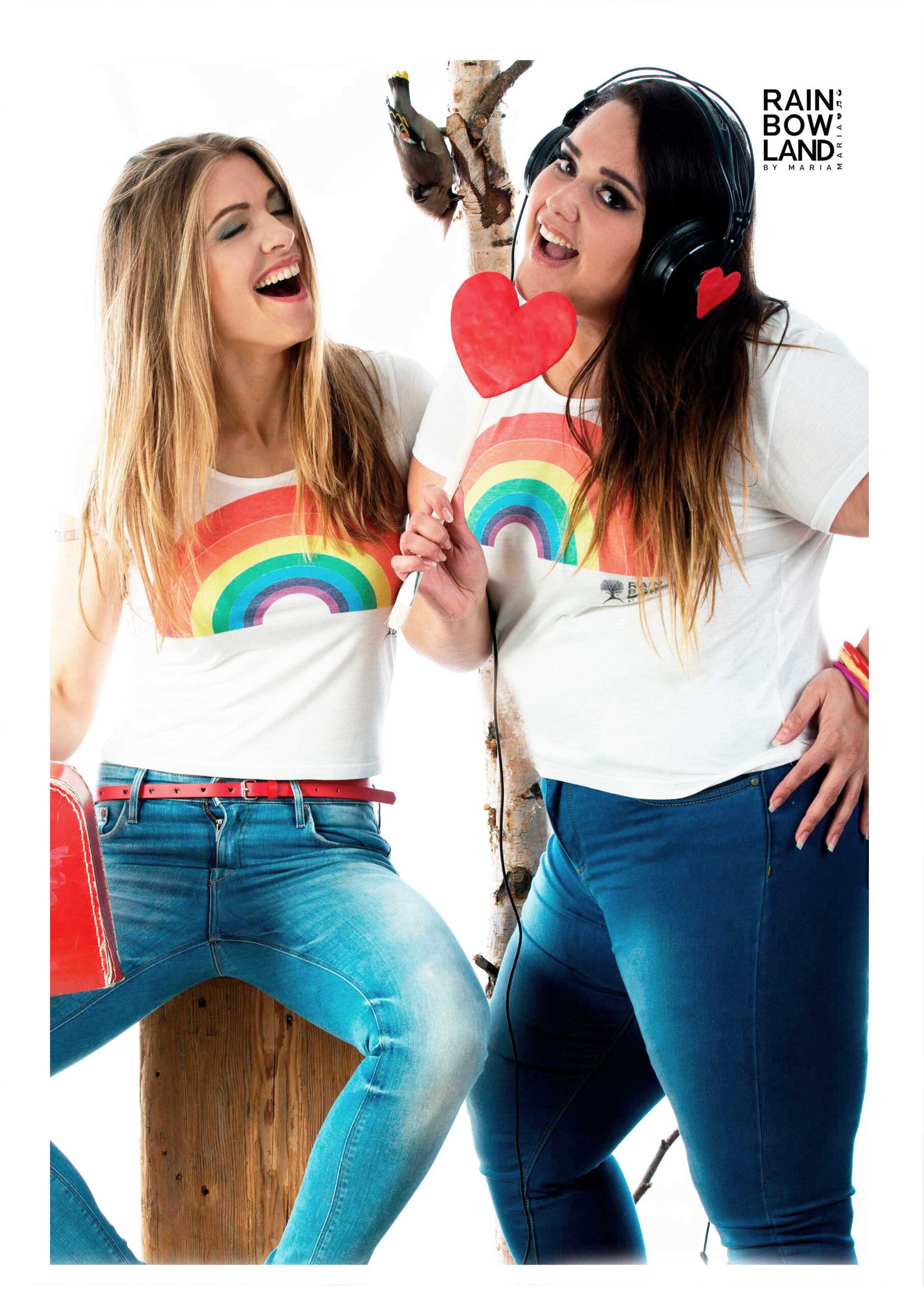 T-shirt with rainbow logo - Image 7