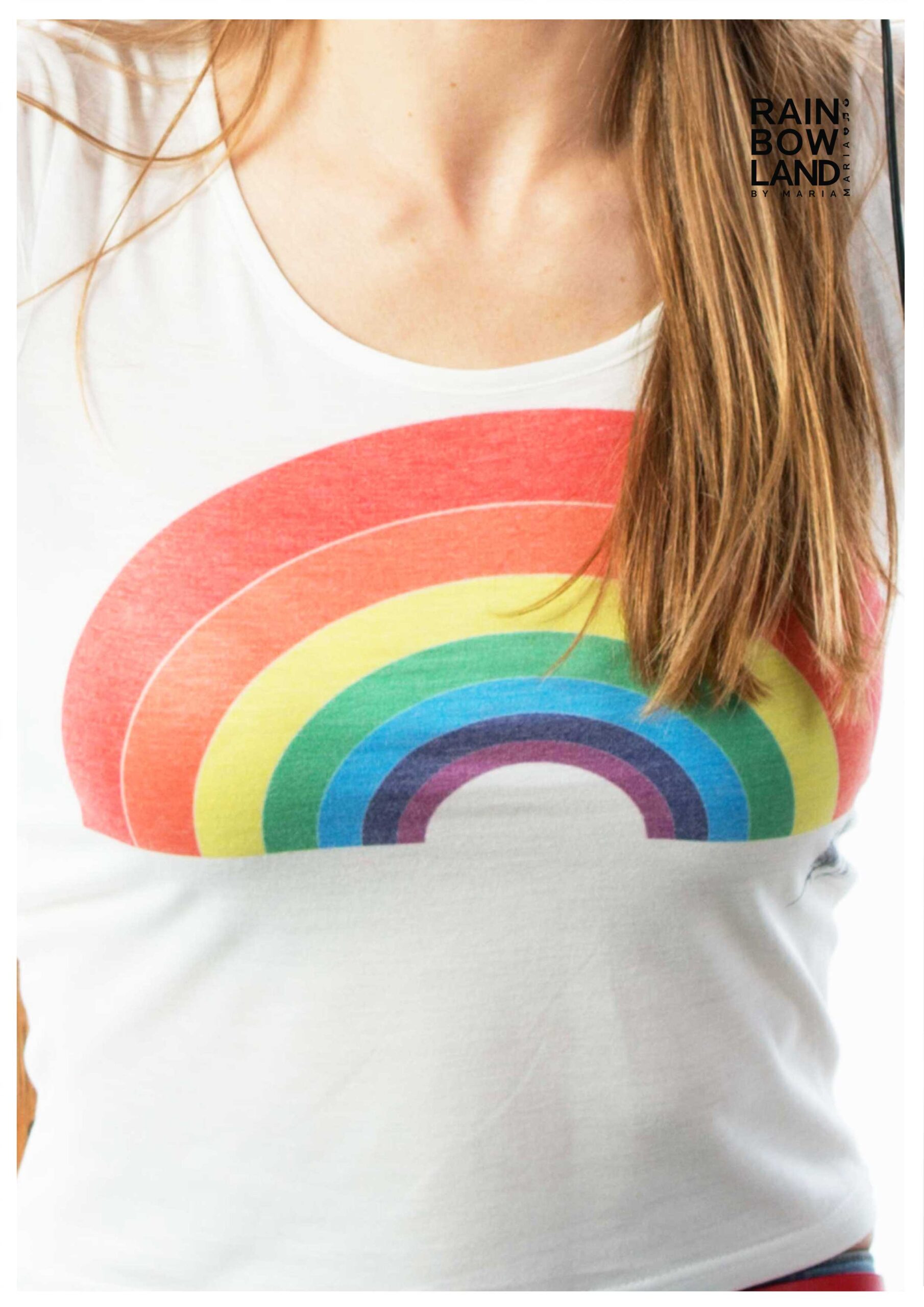 T-shirt with rainbow logo - Image 8