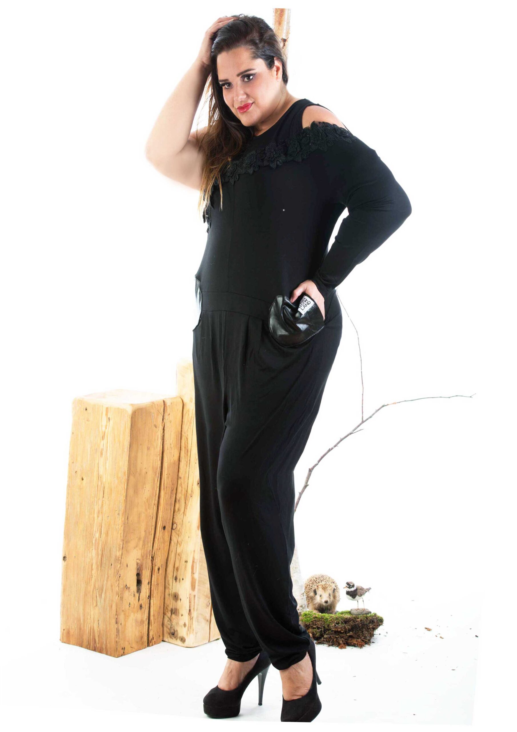 Asymmetric jumpsuit PLUSSIZE - Image 6