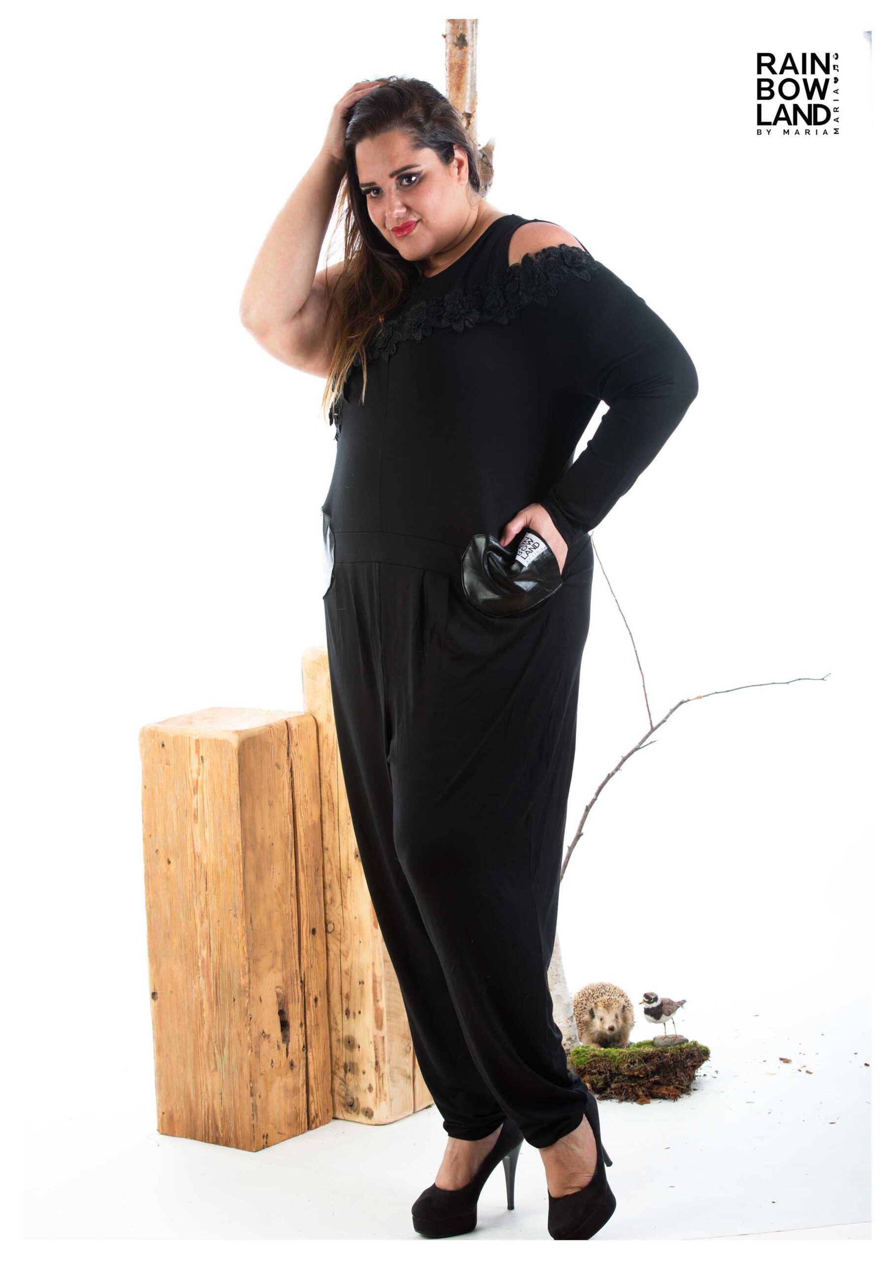 Asymmetric jumpsuit PLUSSIZE - Image 10