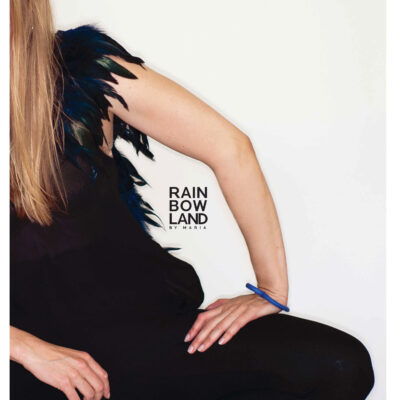 Feather silk top
