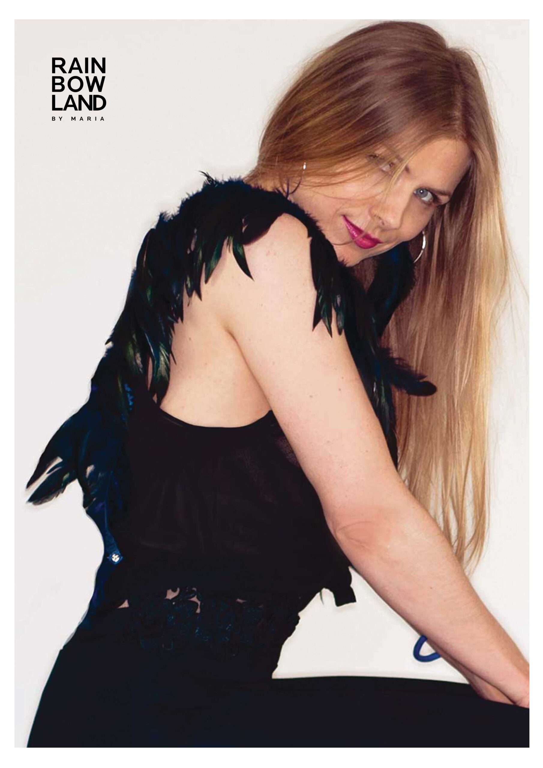 Feather silk top - Image 5