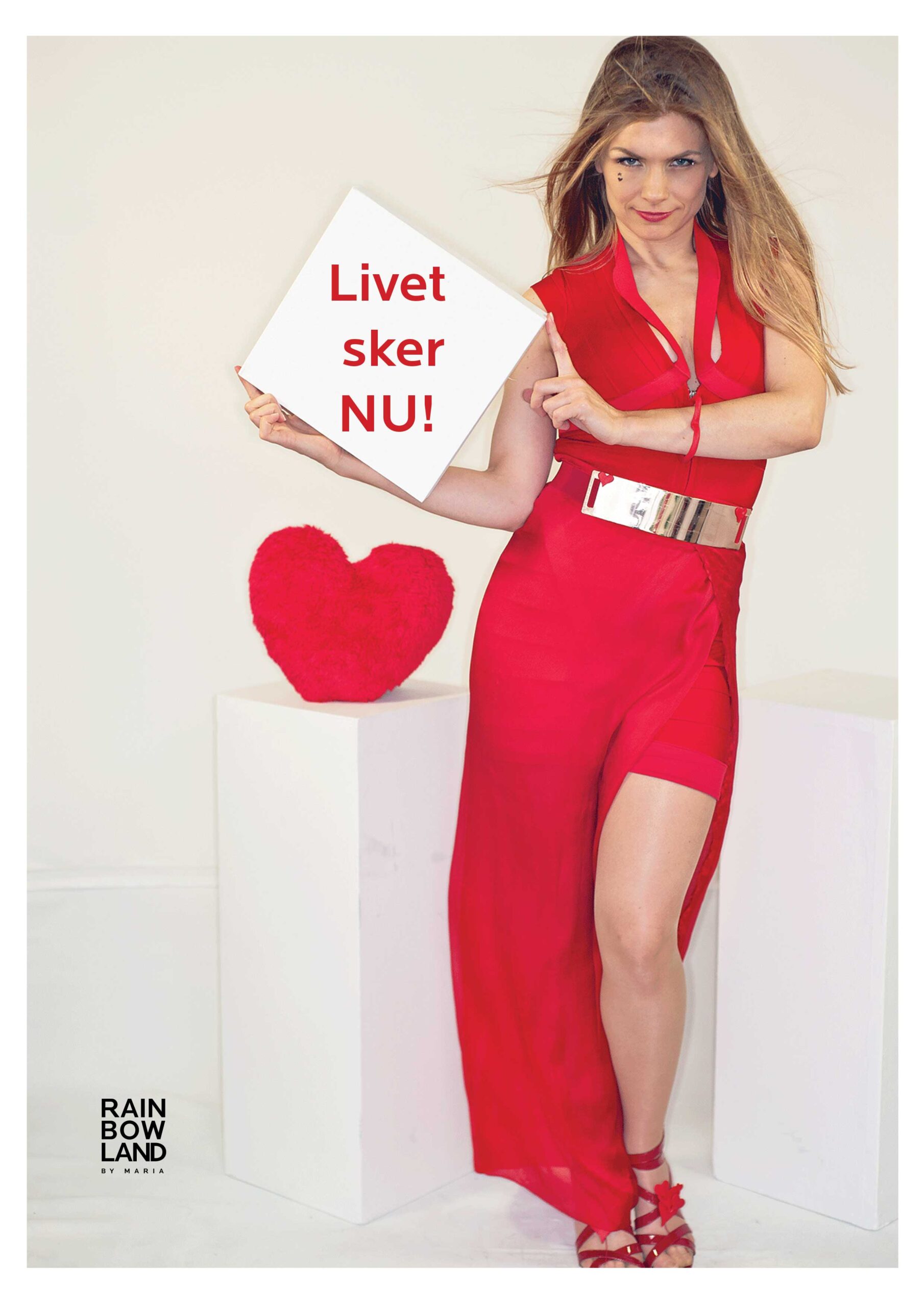 Metalbelt with small hearts