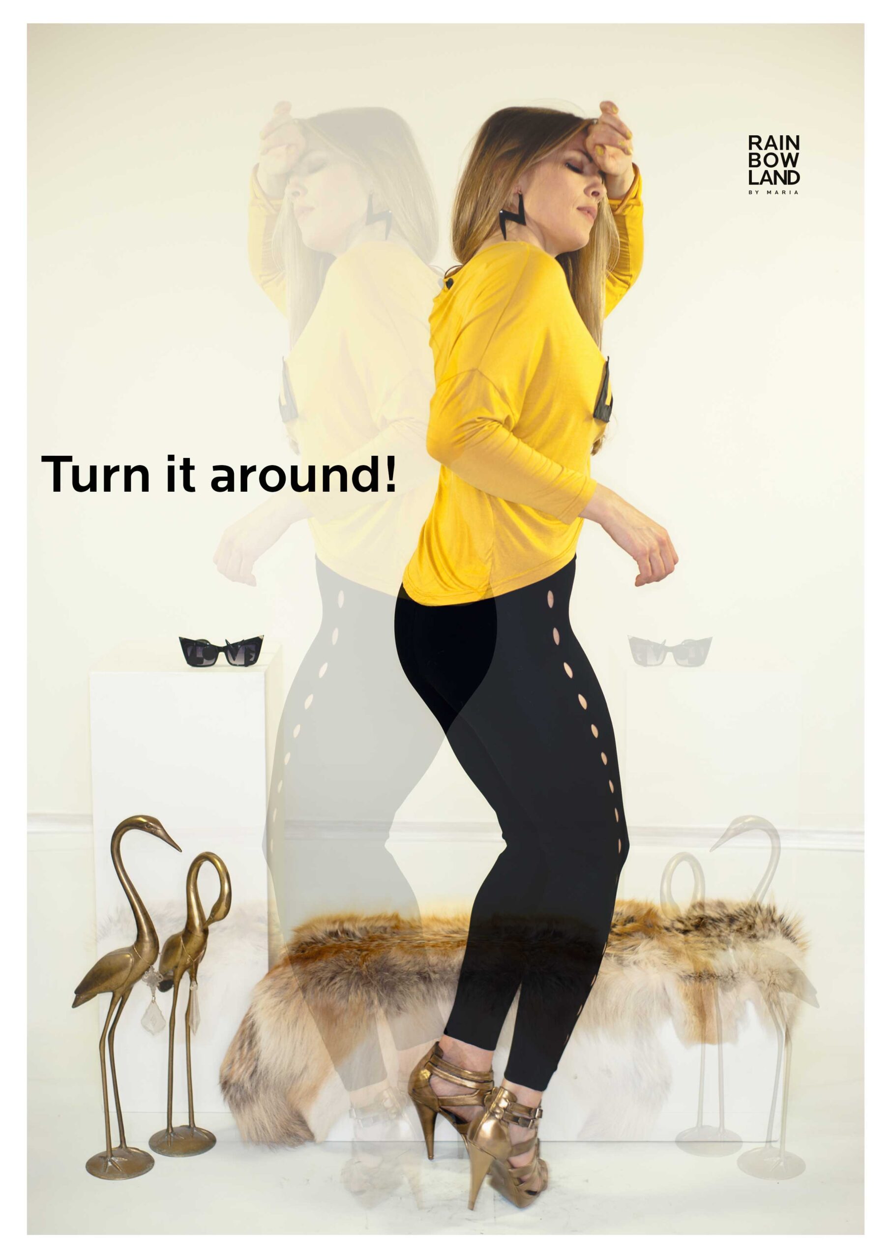 Golden LOVE Blouse - Image 5