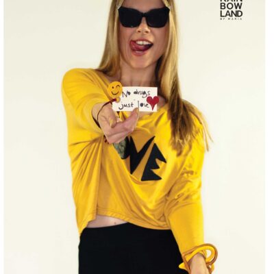 Sunglasses in cat-eye style