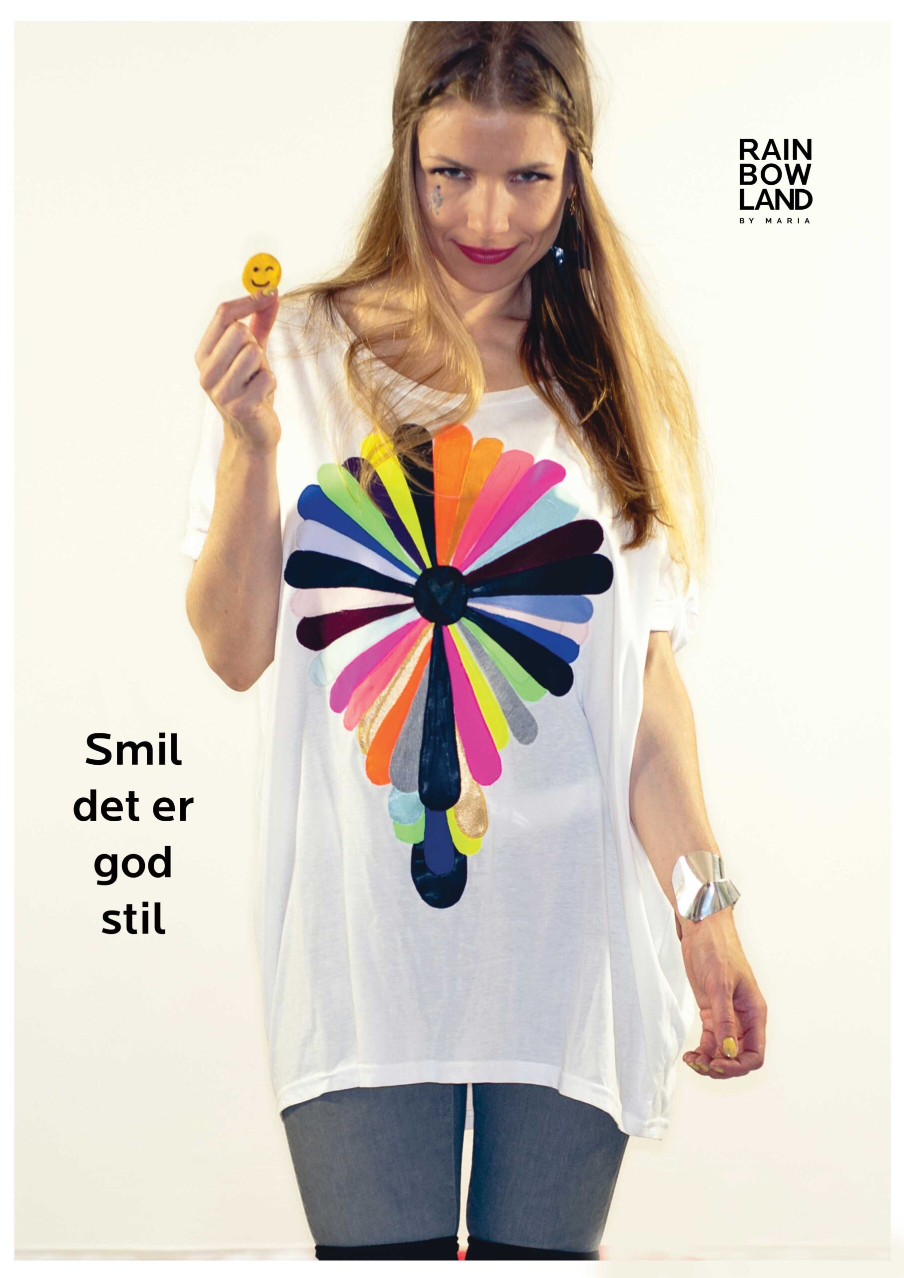 Multicolored application T-SHIRT - Image 4
