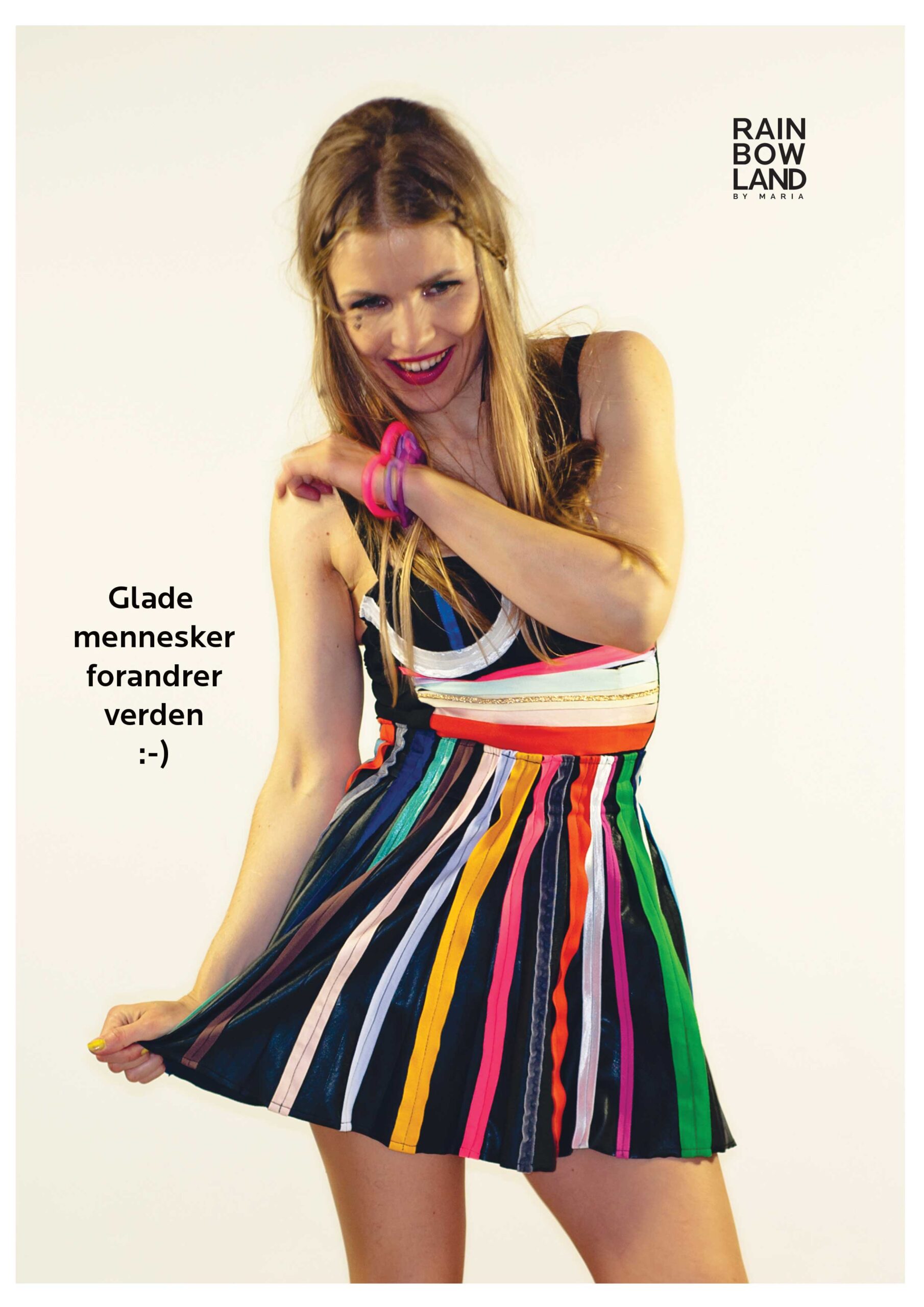 Rainbowstriped Corsage - Image 2