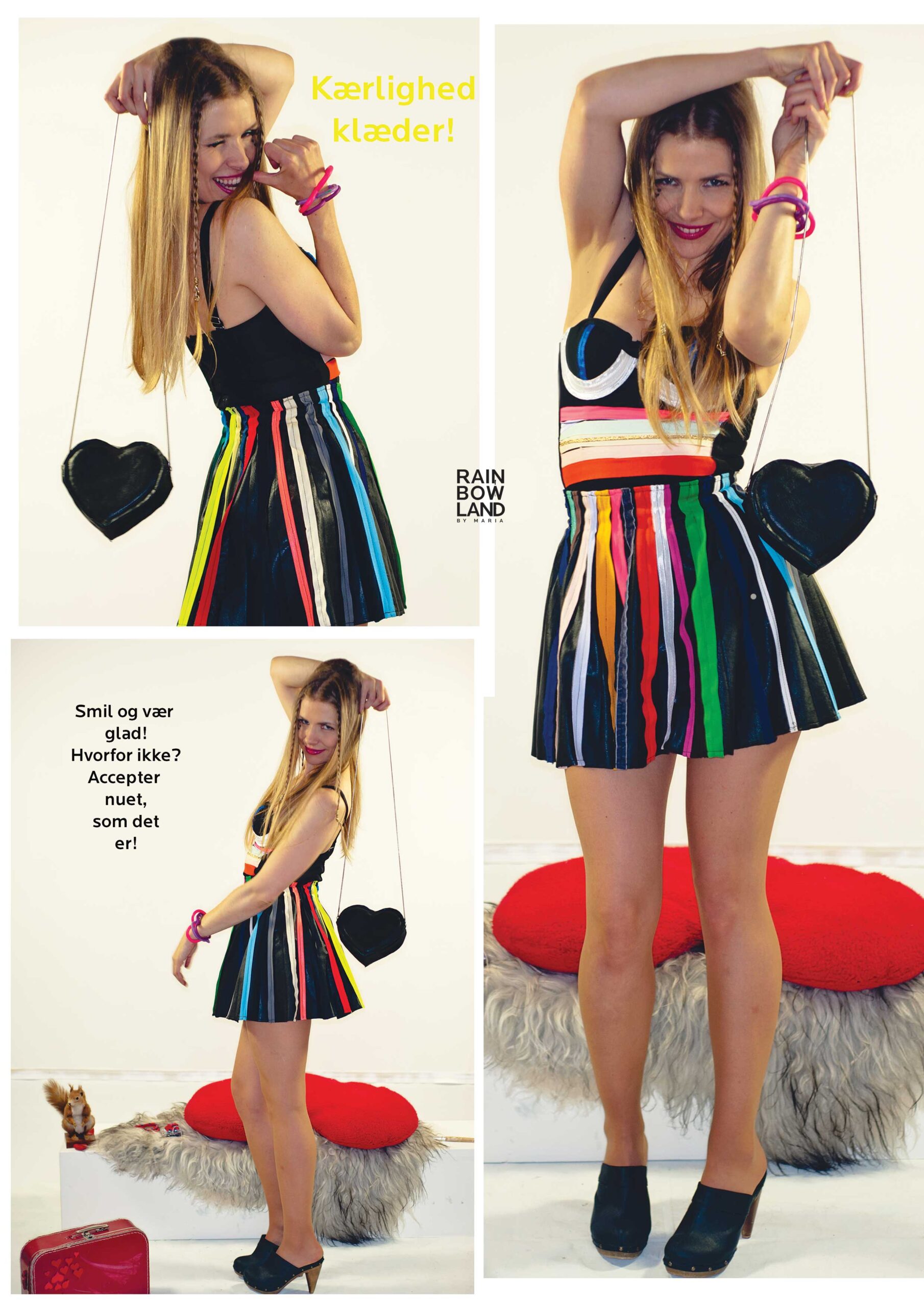 Rainbowstriped Corsage - Image 3