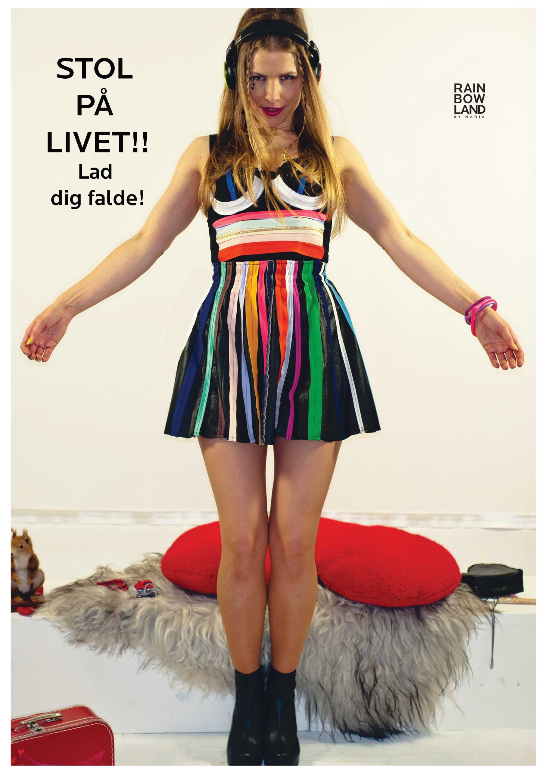 Rainbowstriped Corsage - Image 4