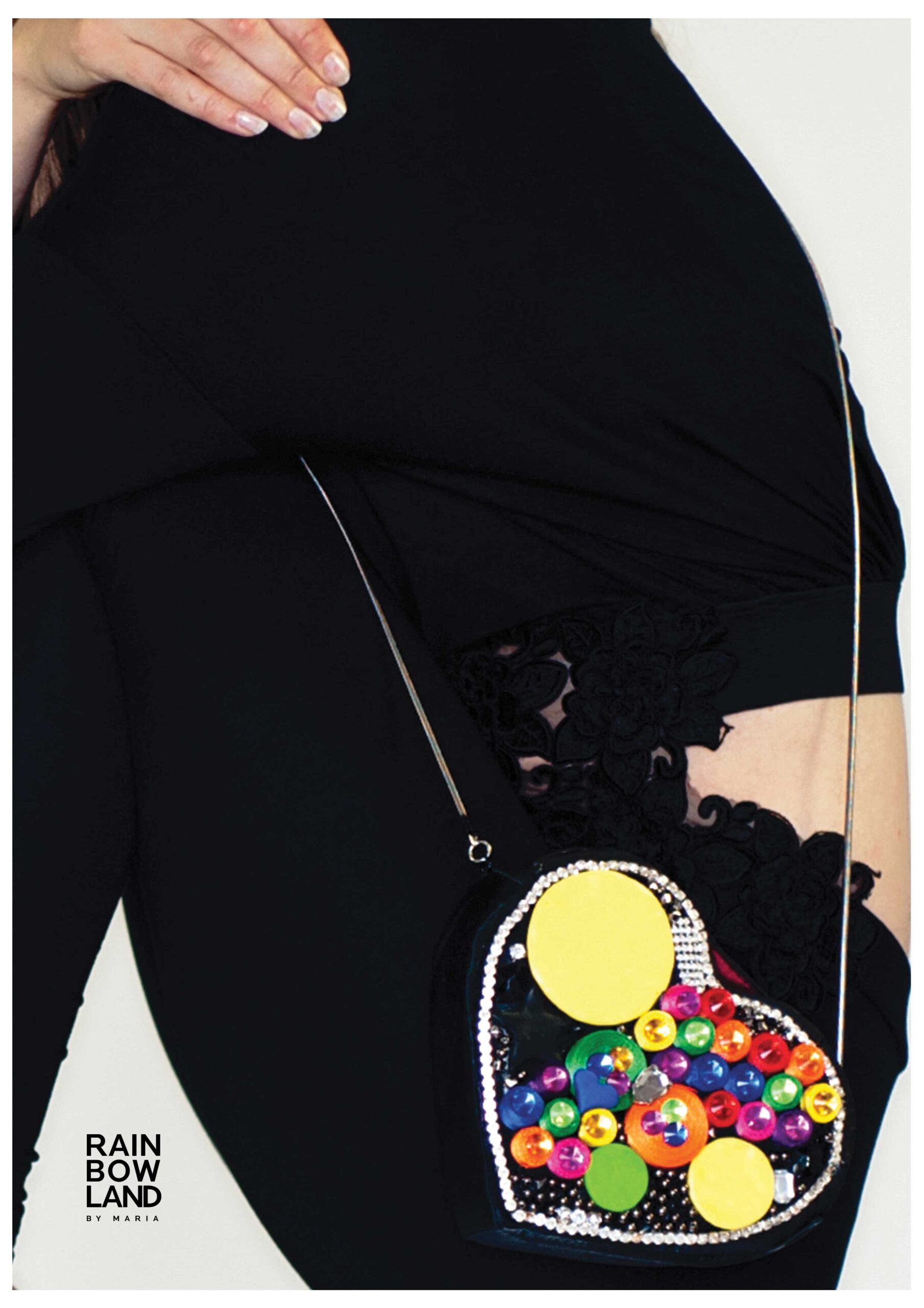 Leggins with flower-embroidered hem - Image 17
