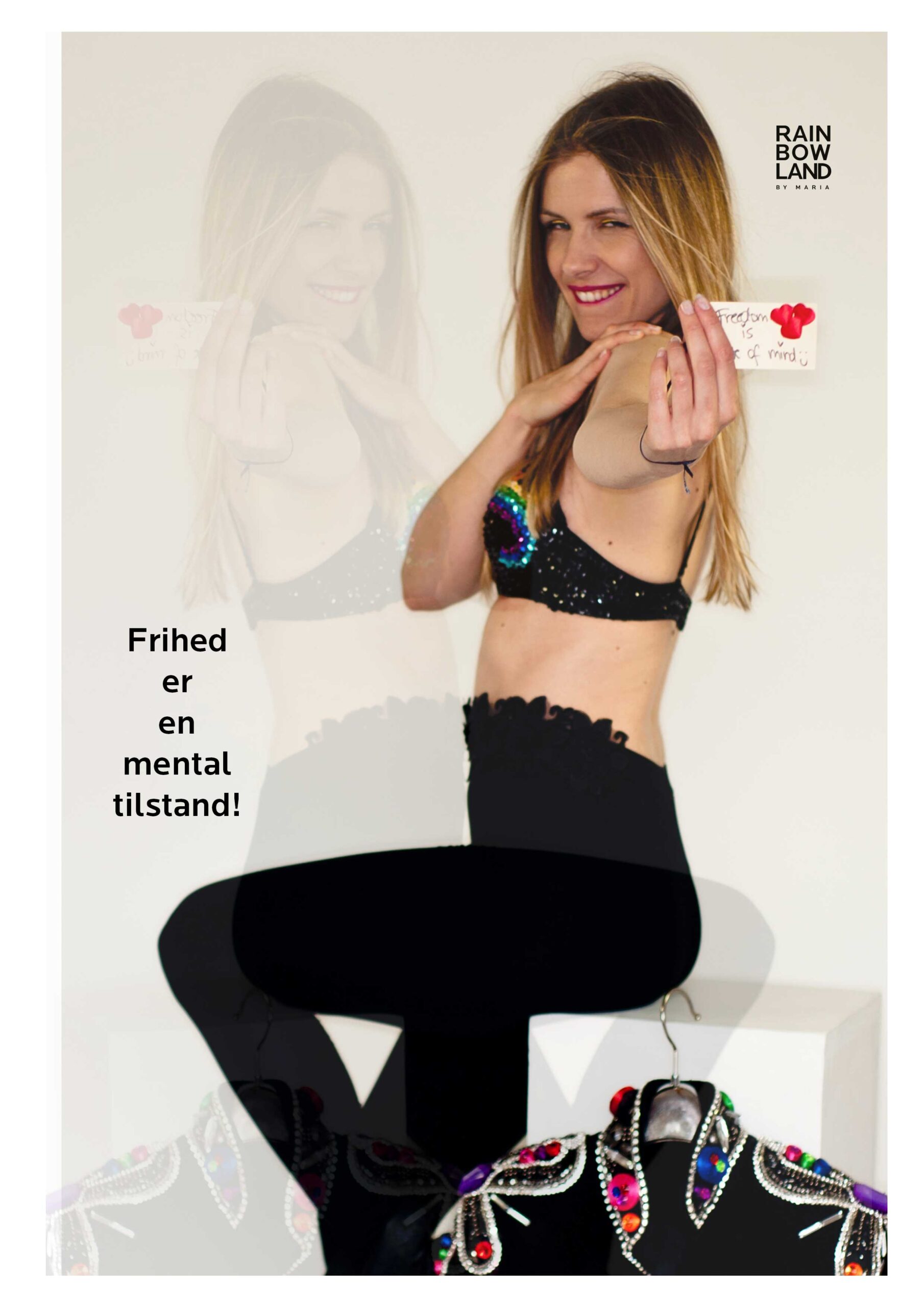 Leggins with flower-embroidered hem - Image 12