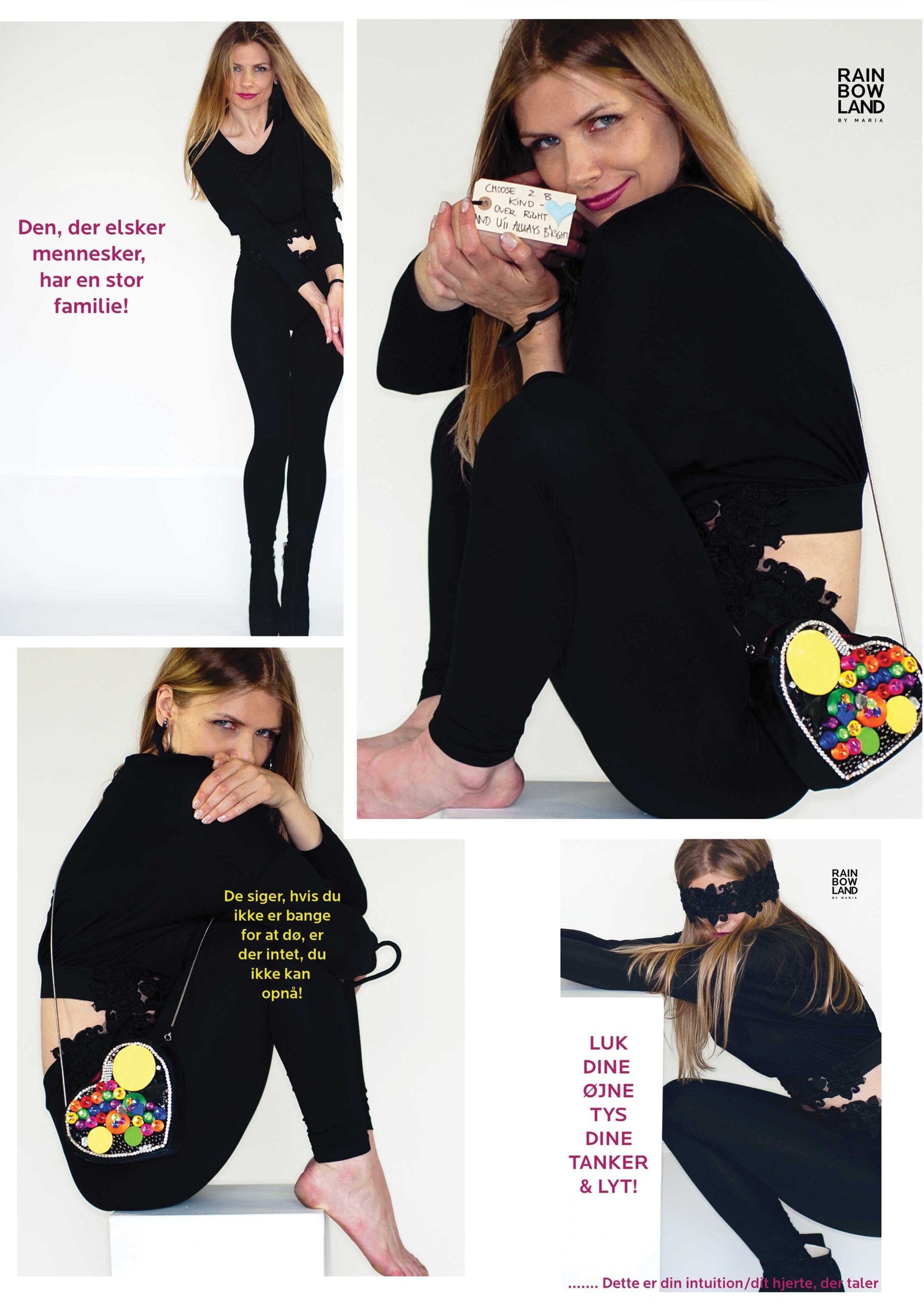 Leggins with flower-embroidered hem - Image 9