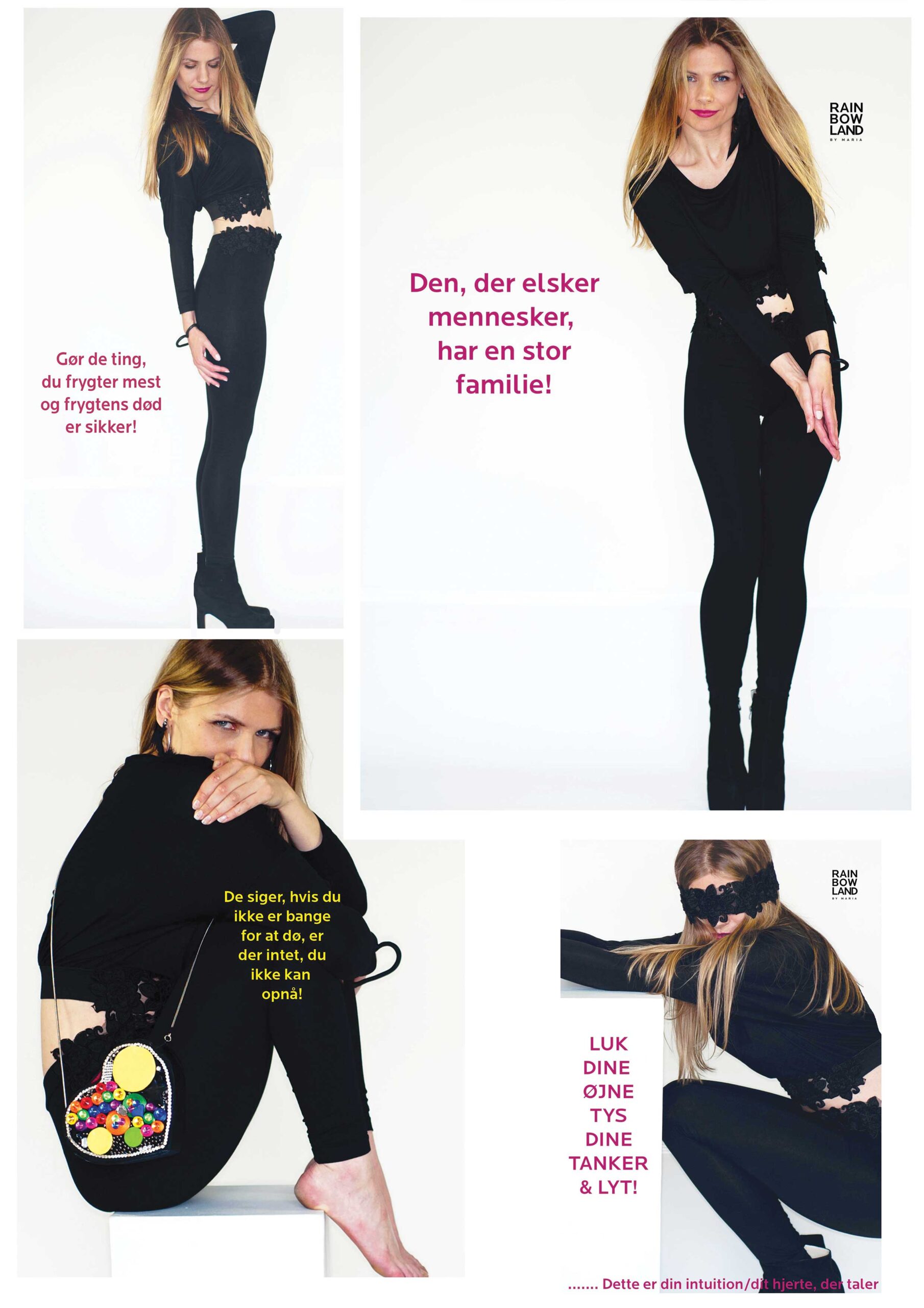 Leggins with flower-embroidered hem - Image 4