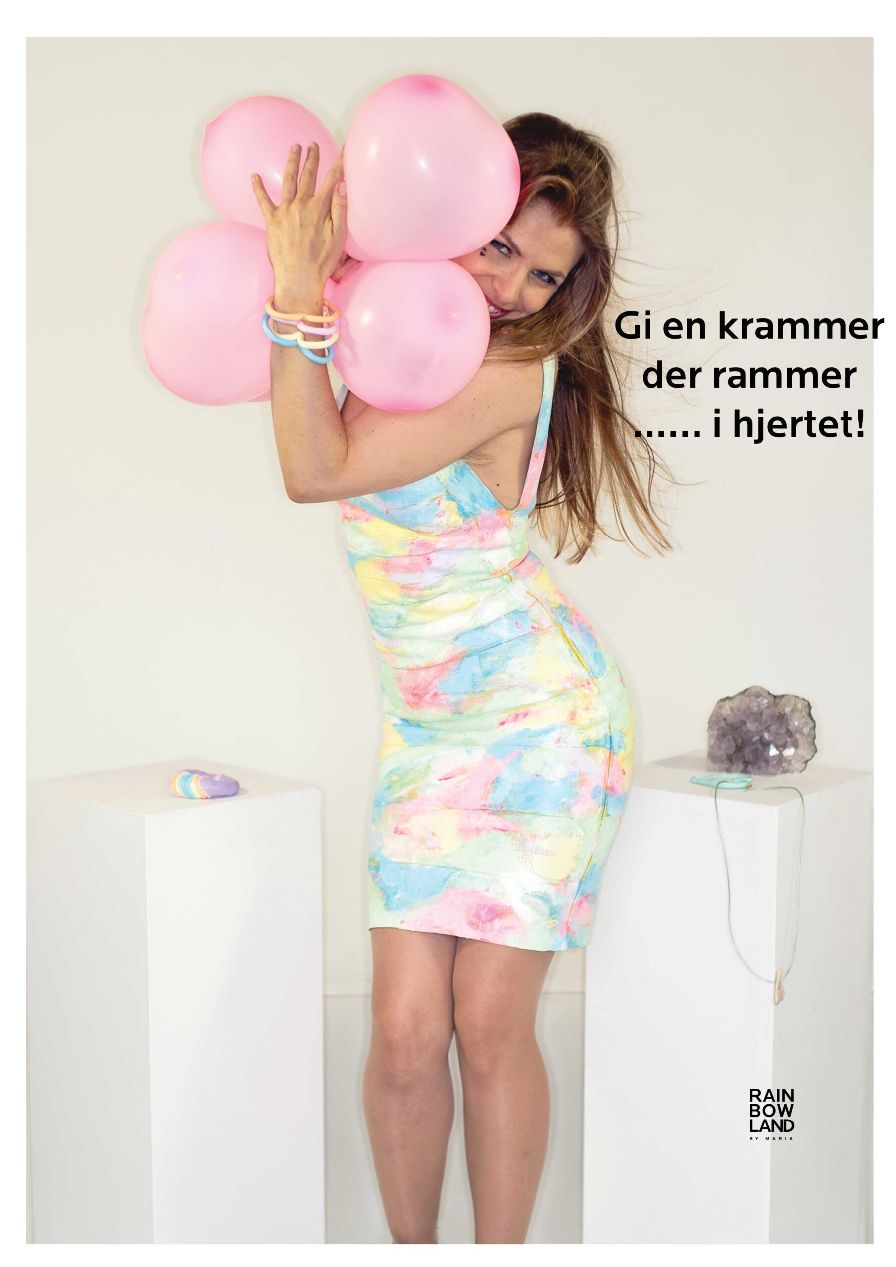 Rainbow Camouflage dress - Image 4