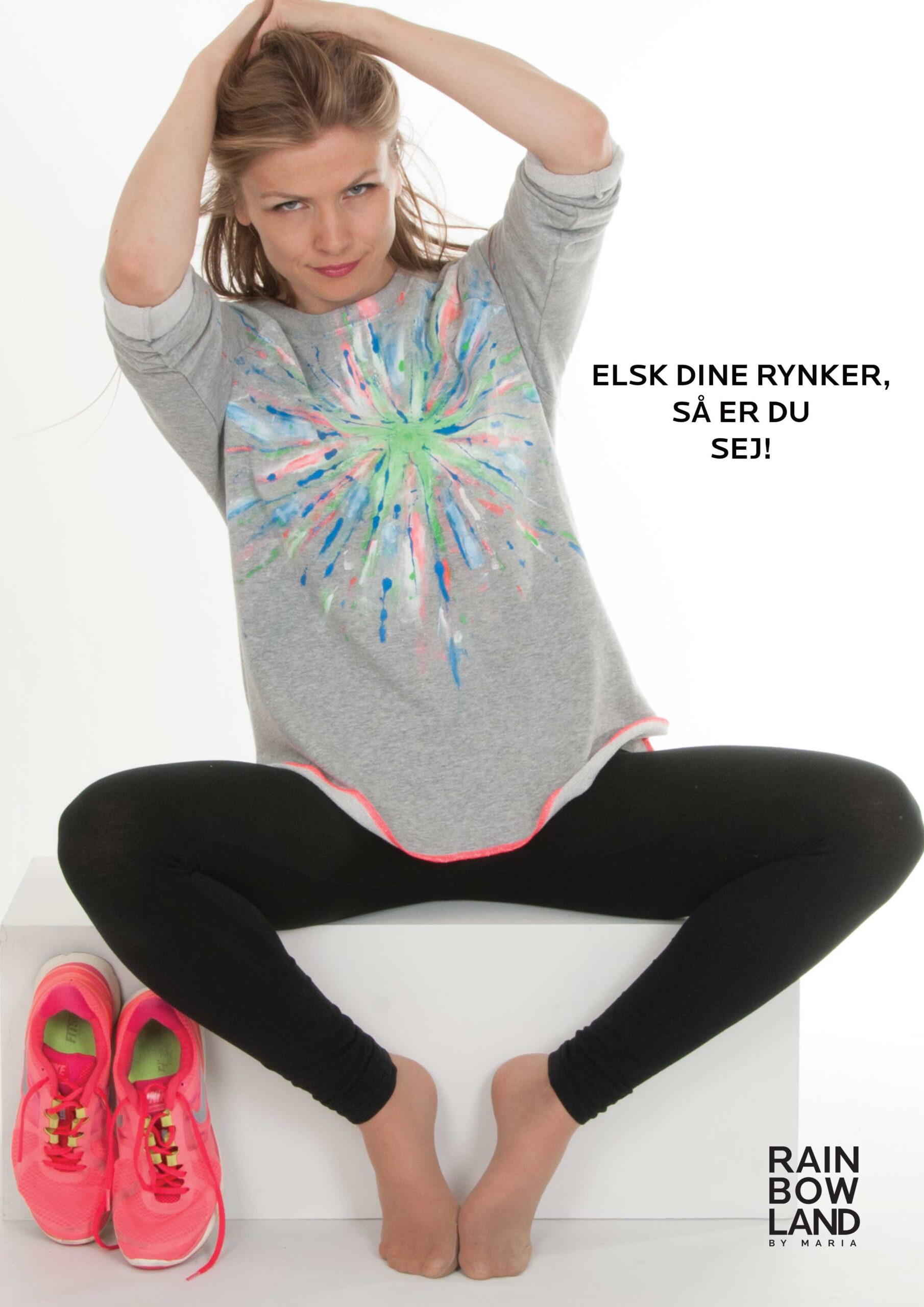 Sweatshirt with colorexplosion - Image 4