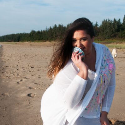 Colorsplash cardigan - white