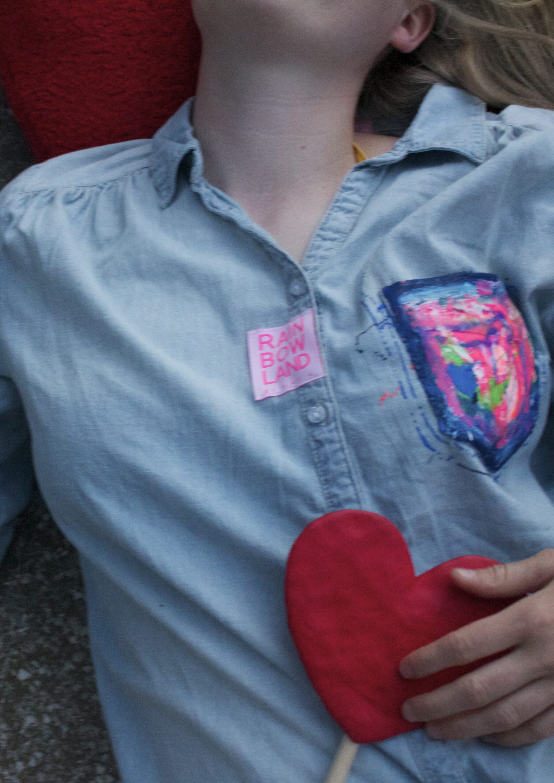 Demin shirt with pocket application - Image 3