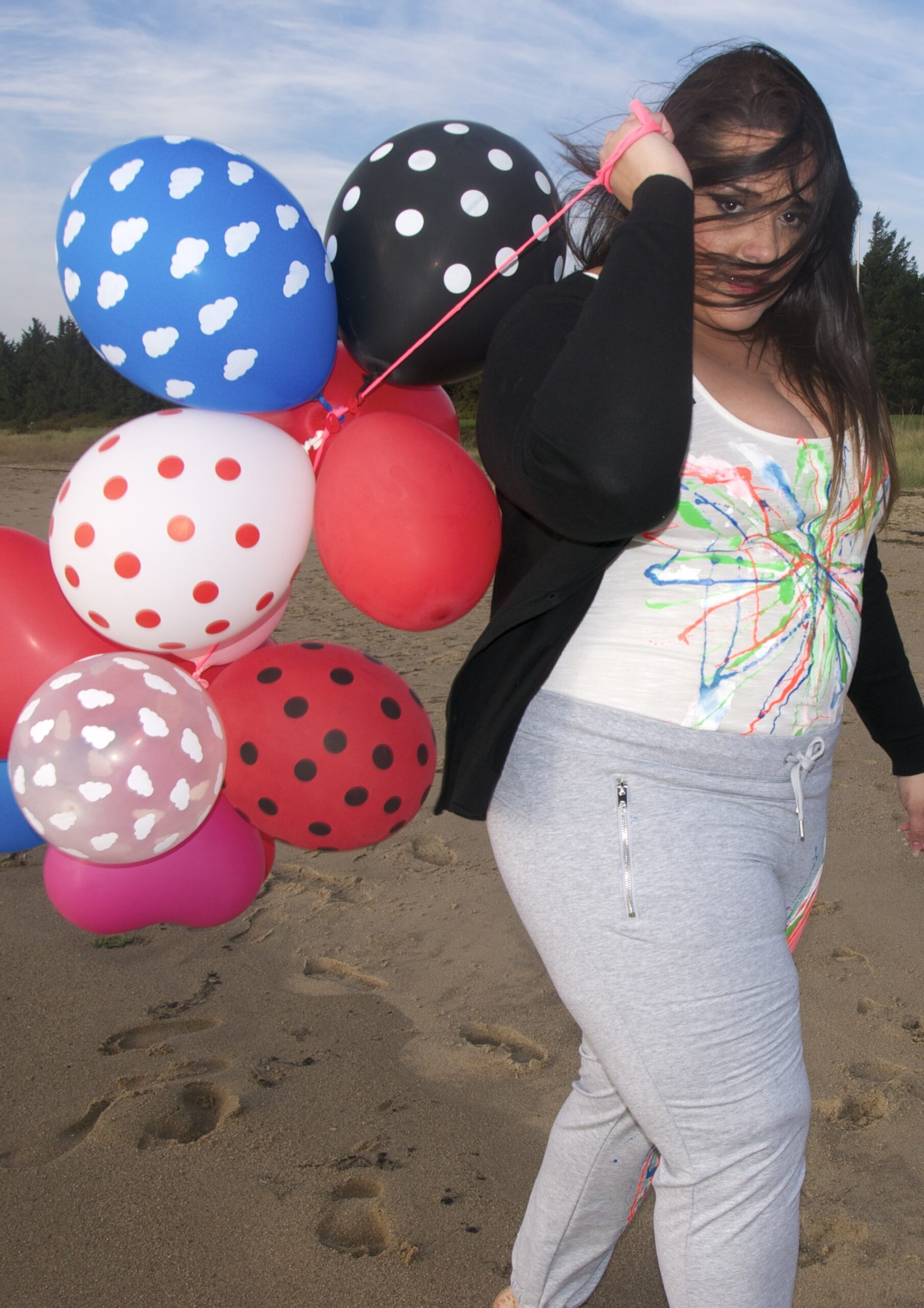 White top color explosion Plussize - Image 2