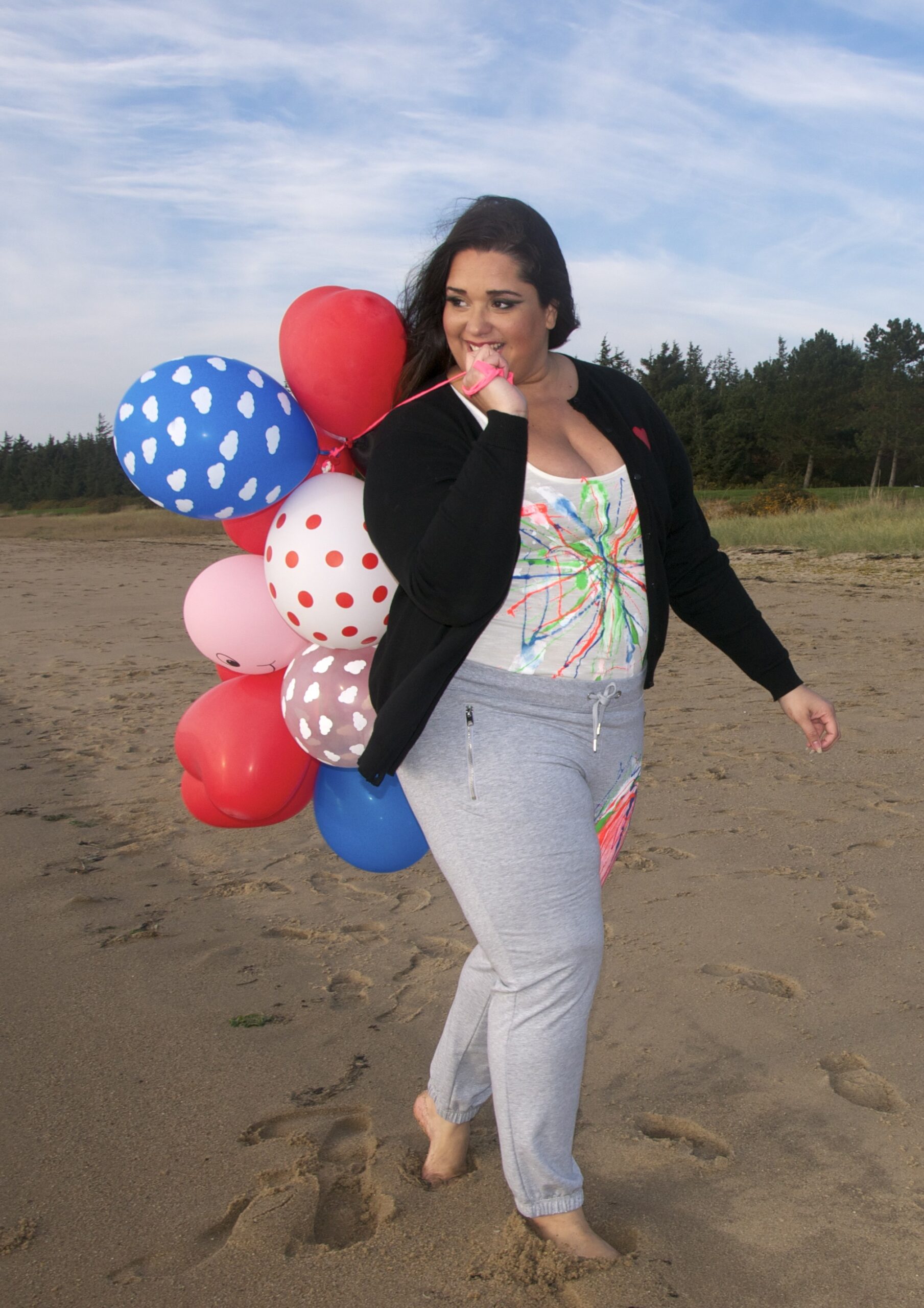 White top color explosion Plussize - Image 3