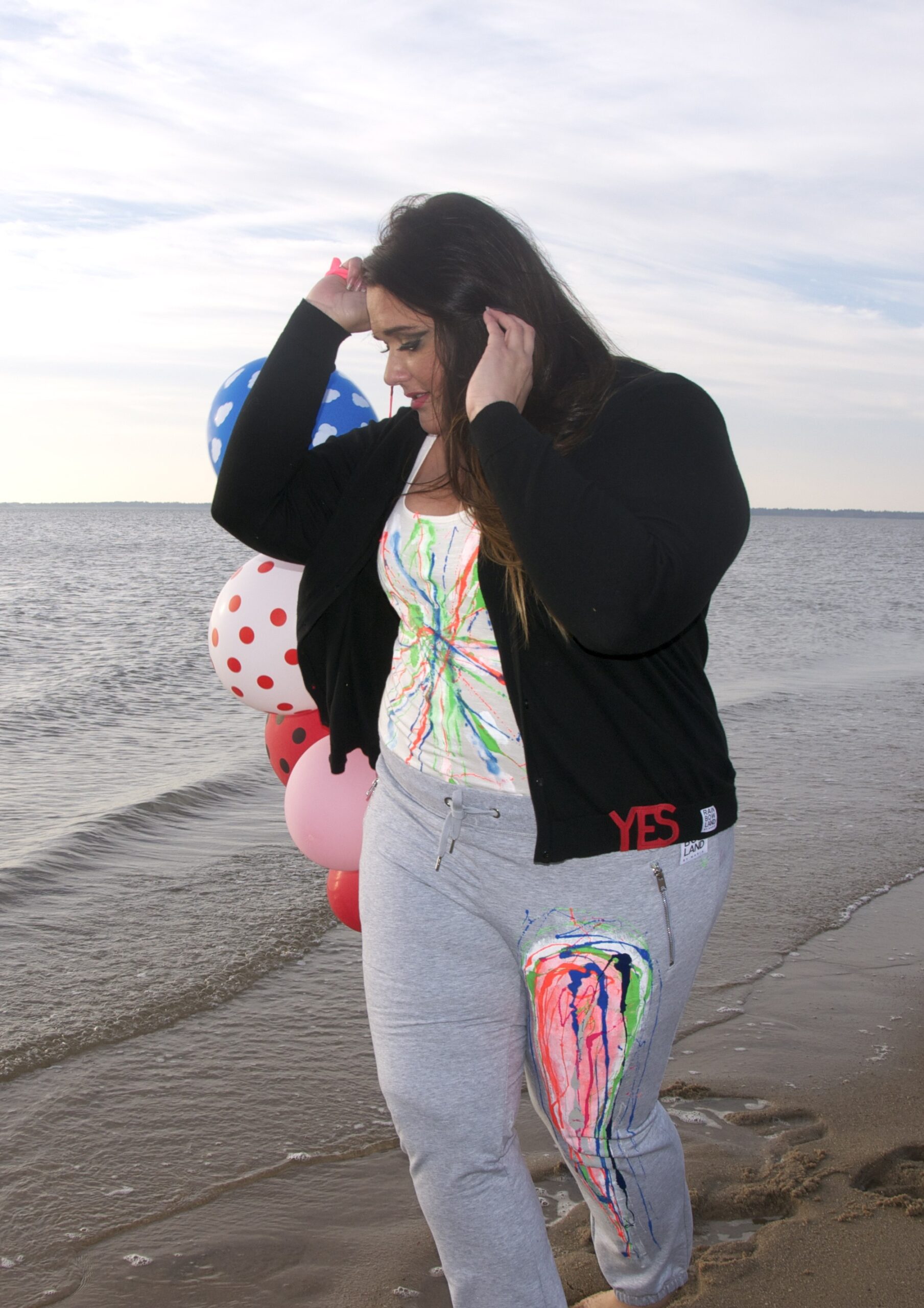 White top color explosion Plussize - Image 5