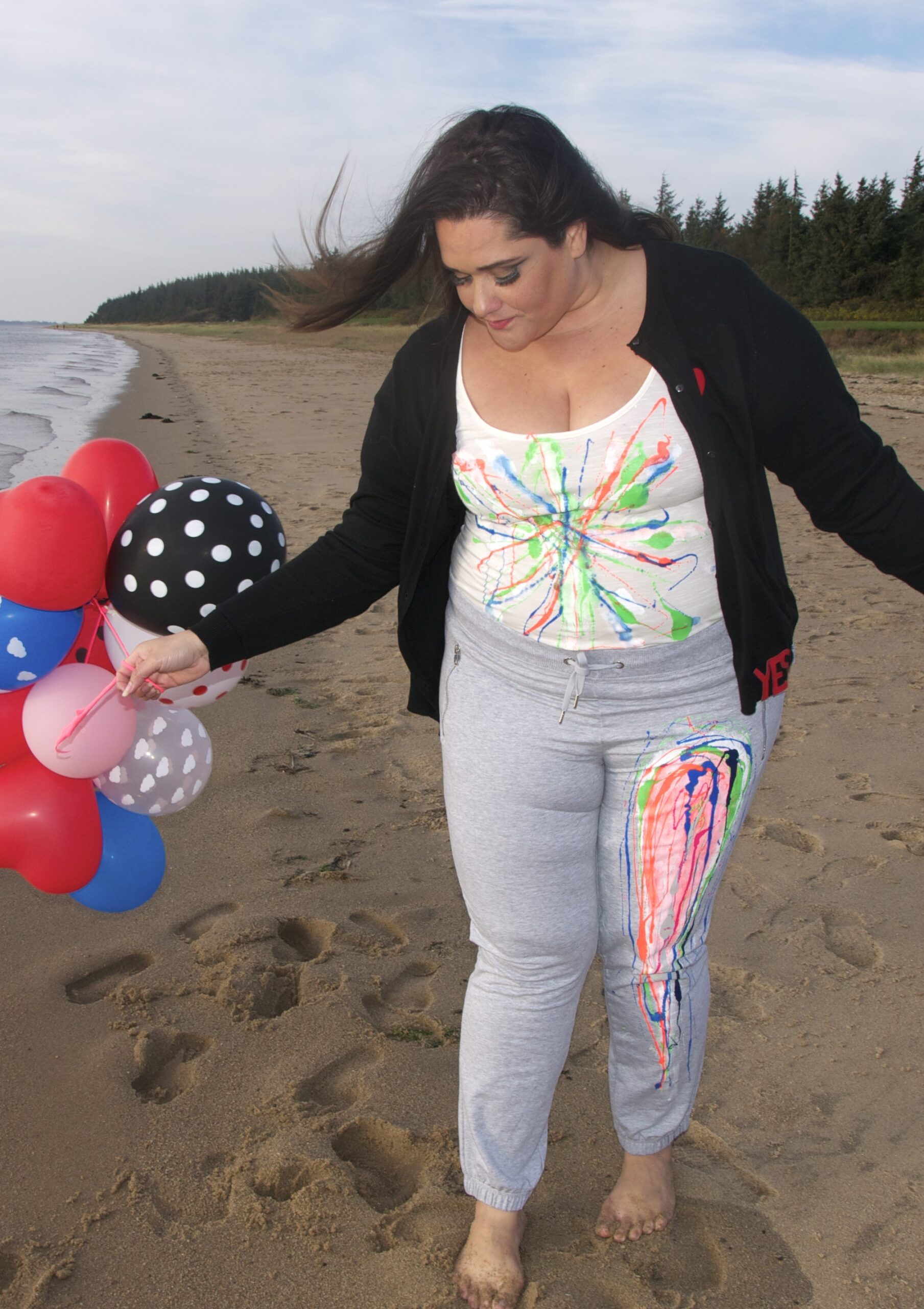 White top color explosion Plussize - Image 6