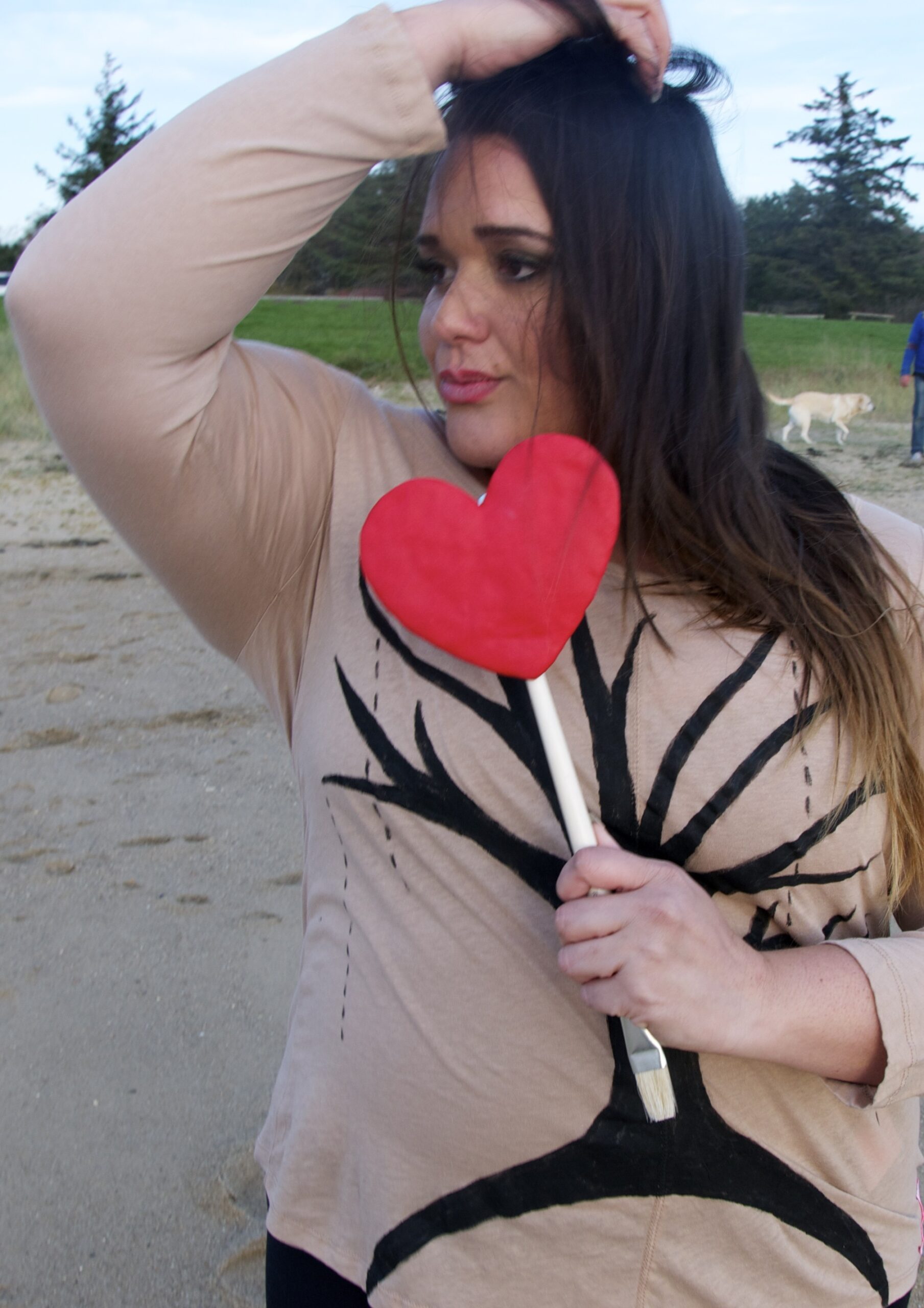 Nude long sleeve PLUSSIZE
