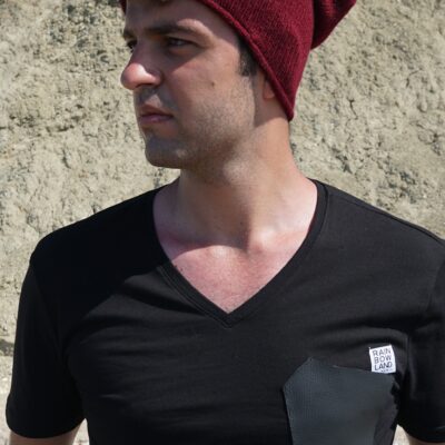 Red beanie