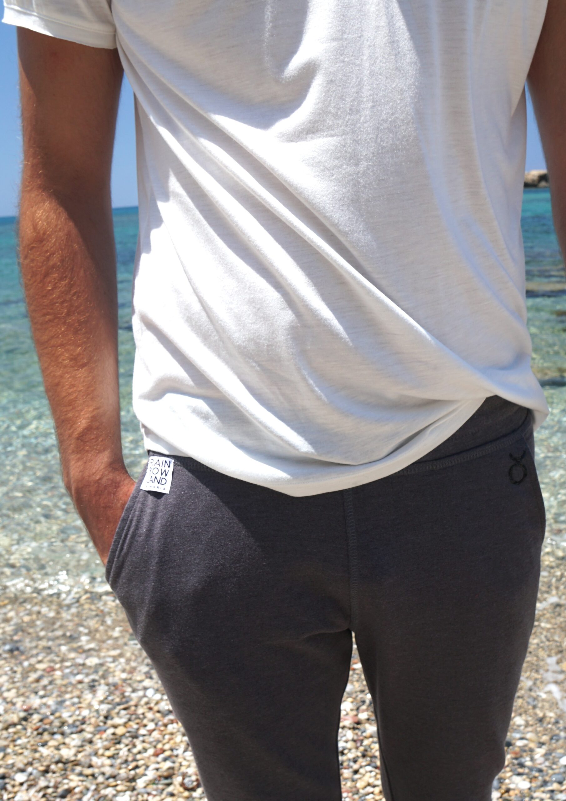 Grey sweatpants