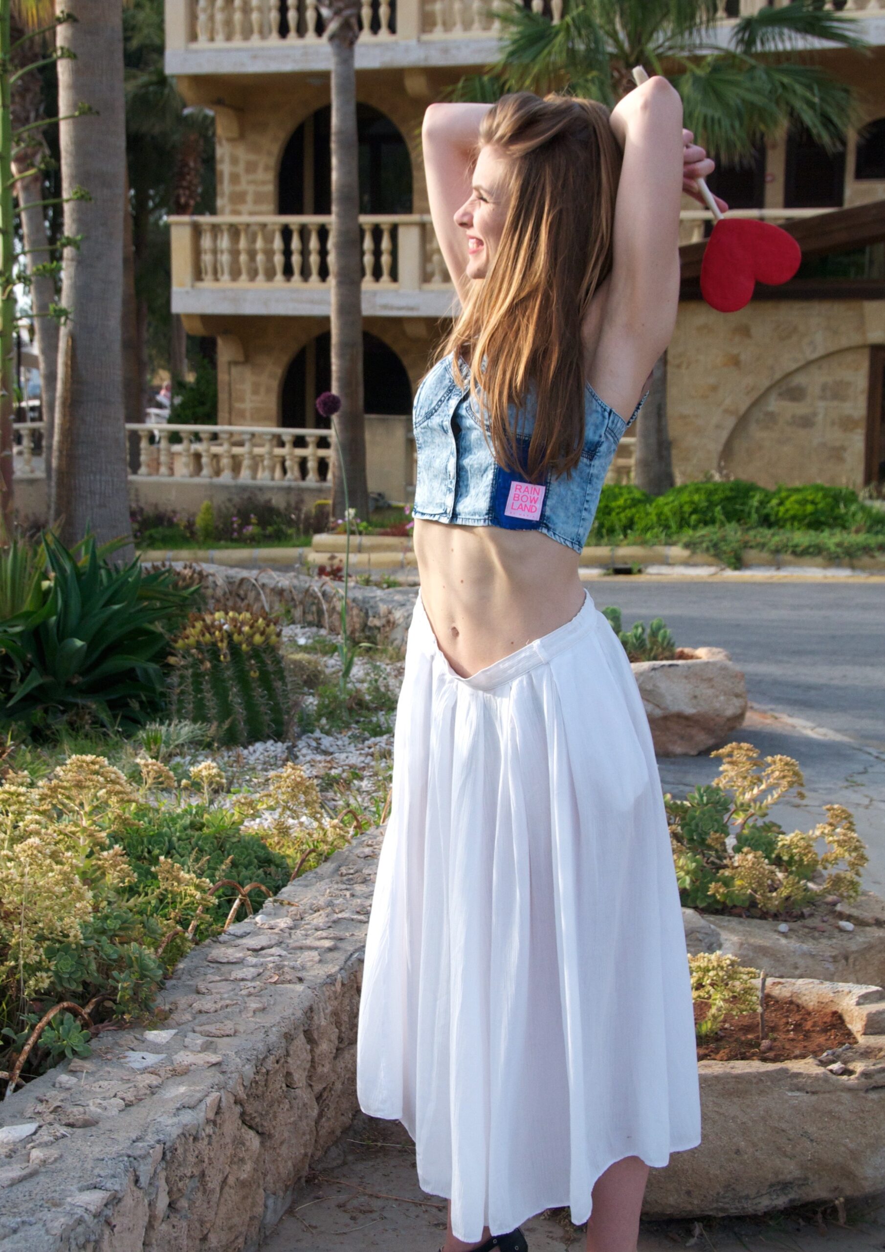 Denim top - WALKING ART - Image 3