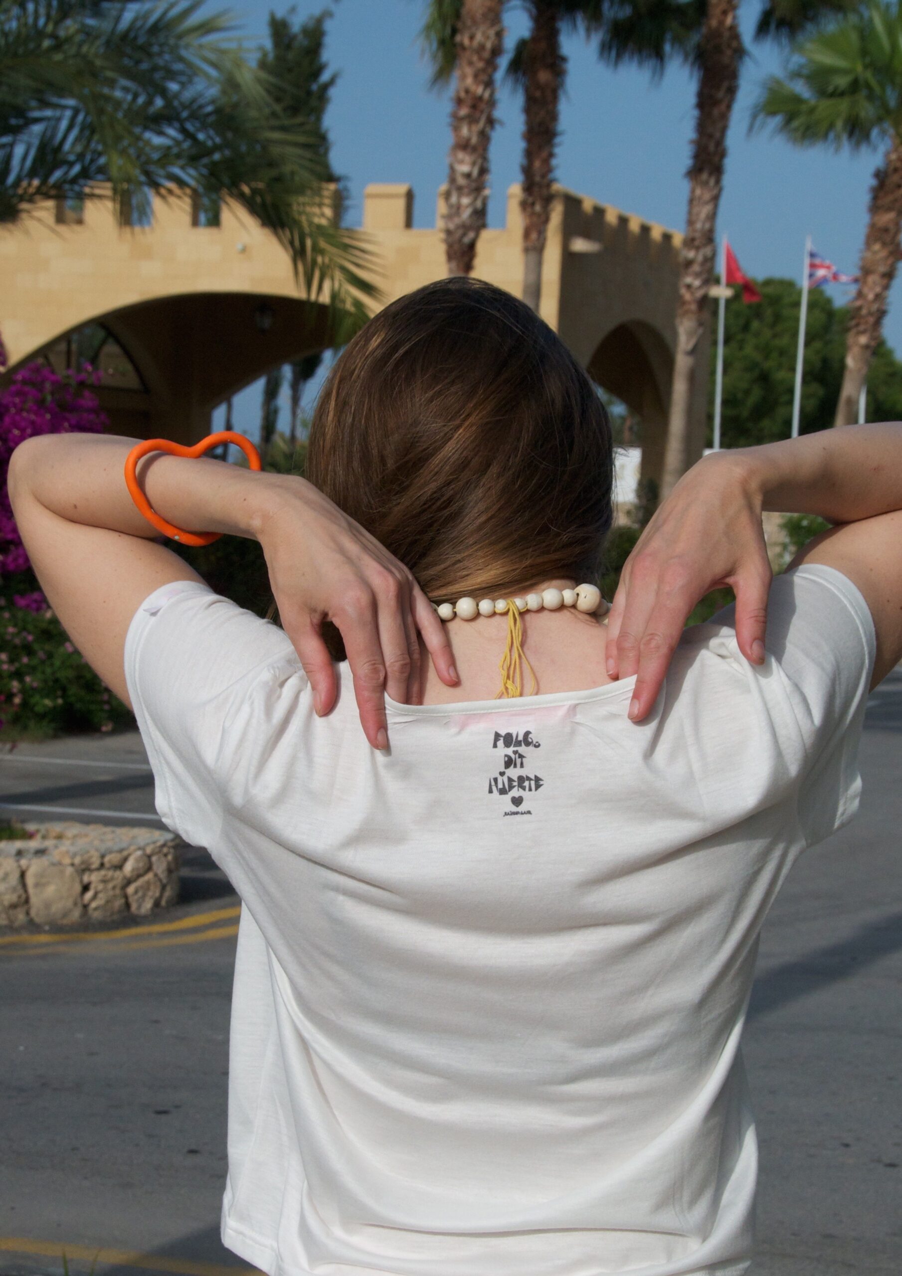 Pink logo-Tree T-shirt - Image 5