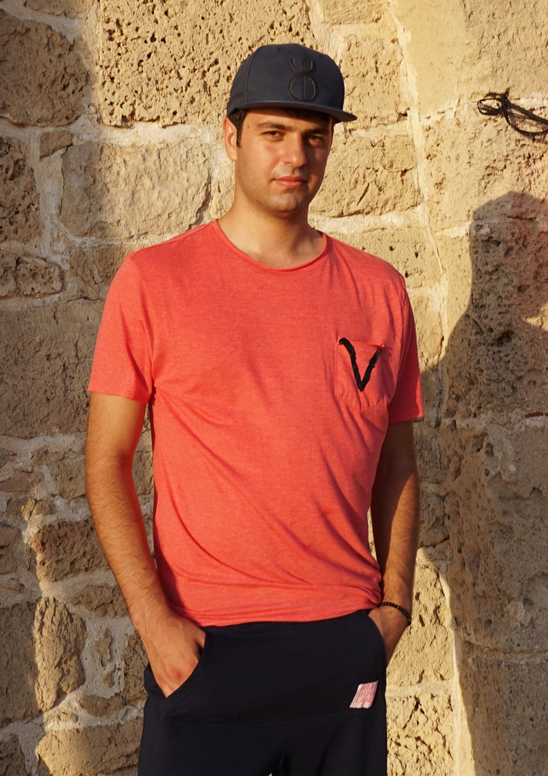 Orange T-shirts with aries