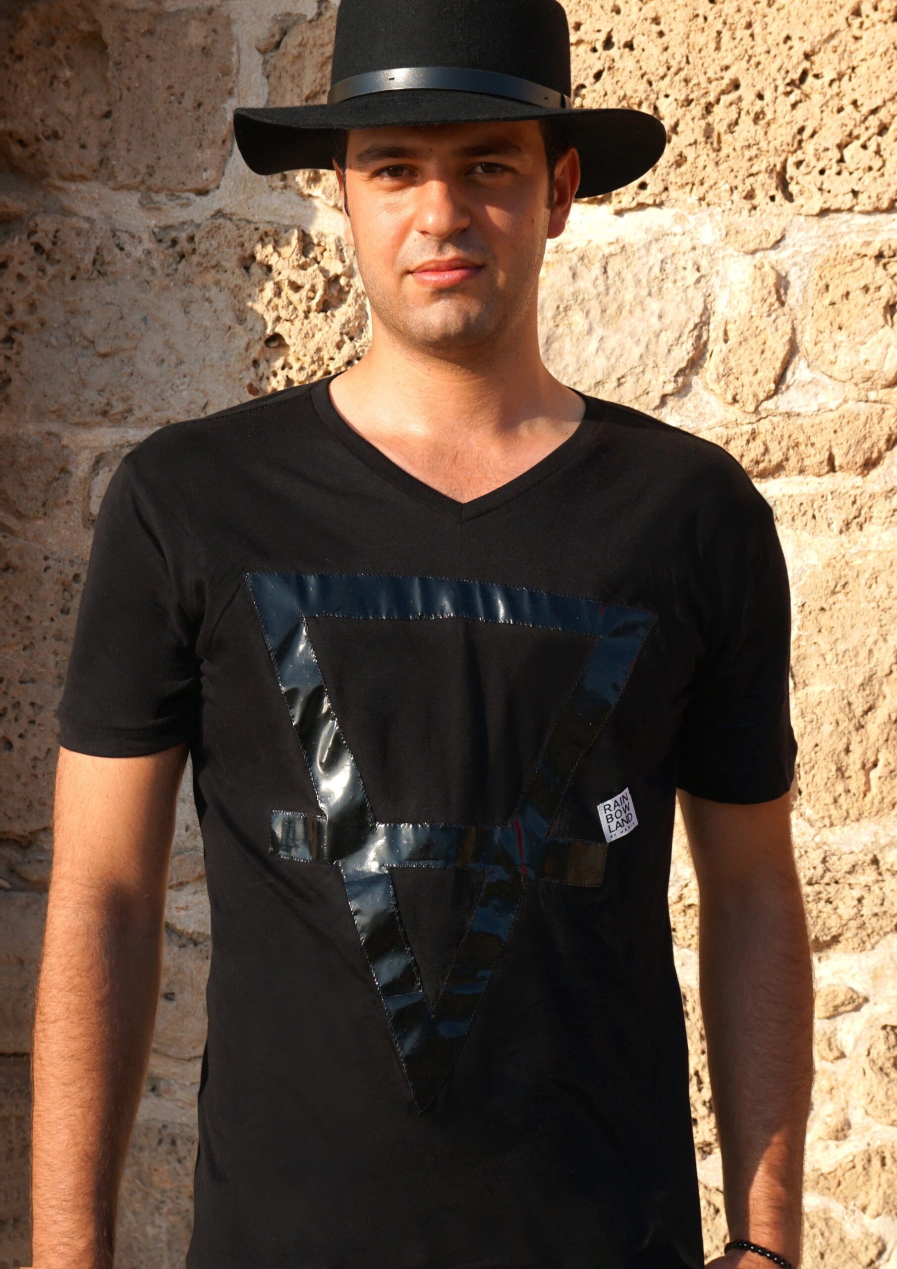 Black LUNAR T-shirt - Image 2